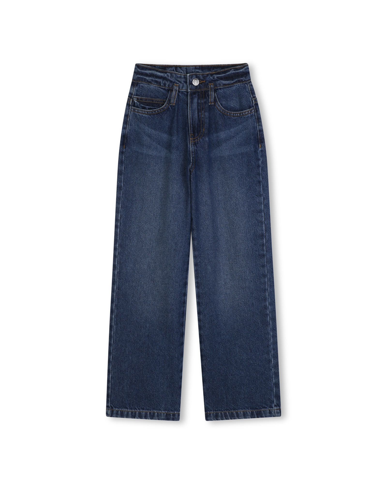 Vaquero de niña con estampado grande - DKNY - Azul marino Azul marino-1