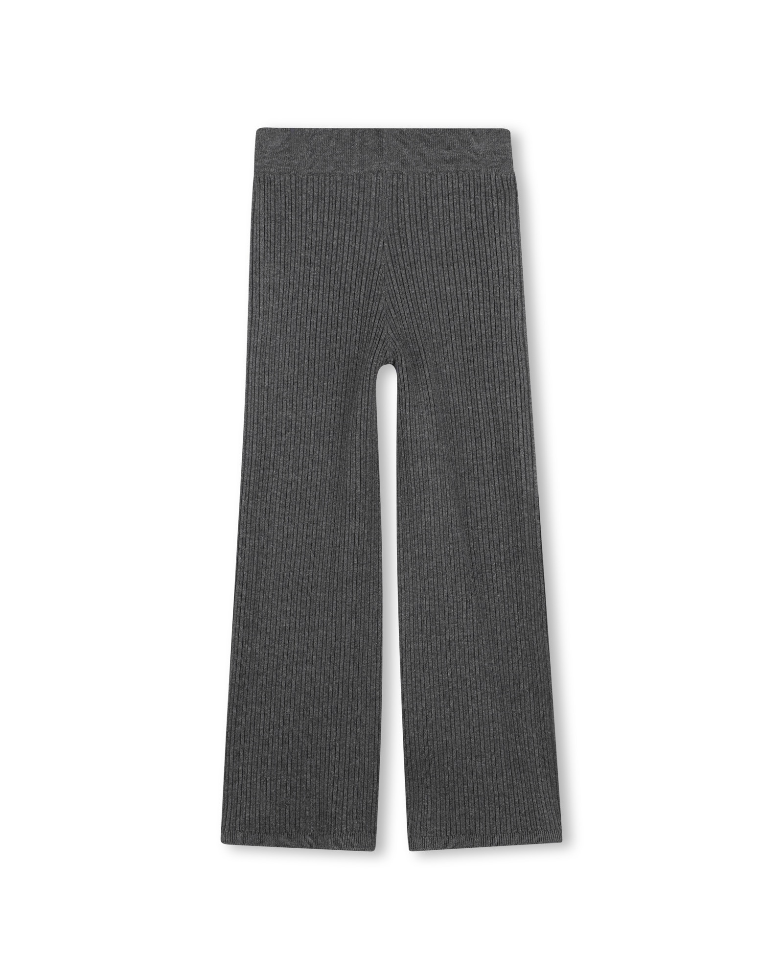 Pantalón cinco bolsillos de niña liso - DKNY - Gris oscuro Gris oscuro-3