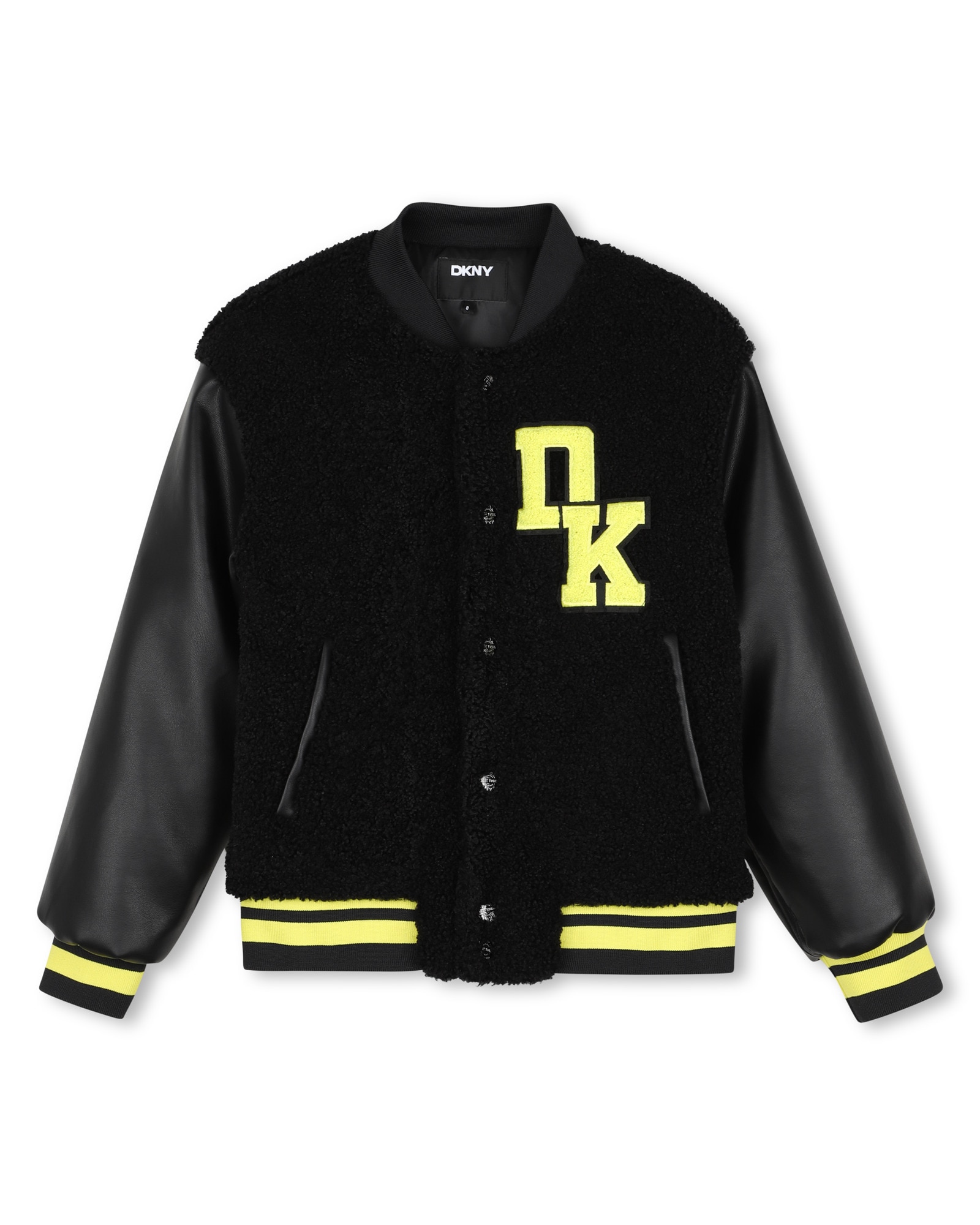 Imagen 0 de Cazadora de niño con estampado grande Negro