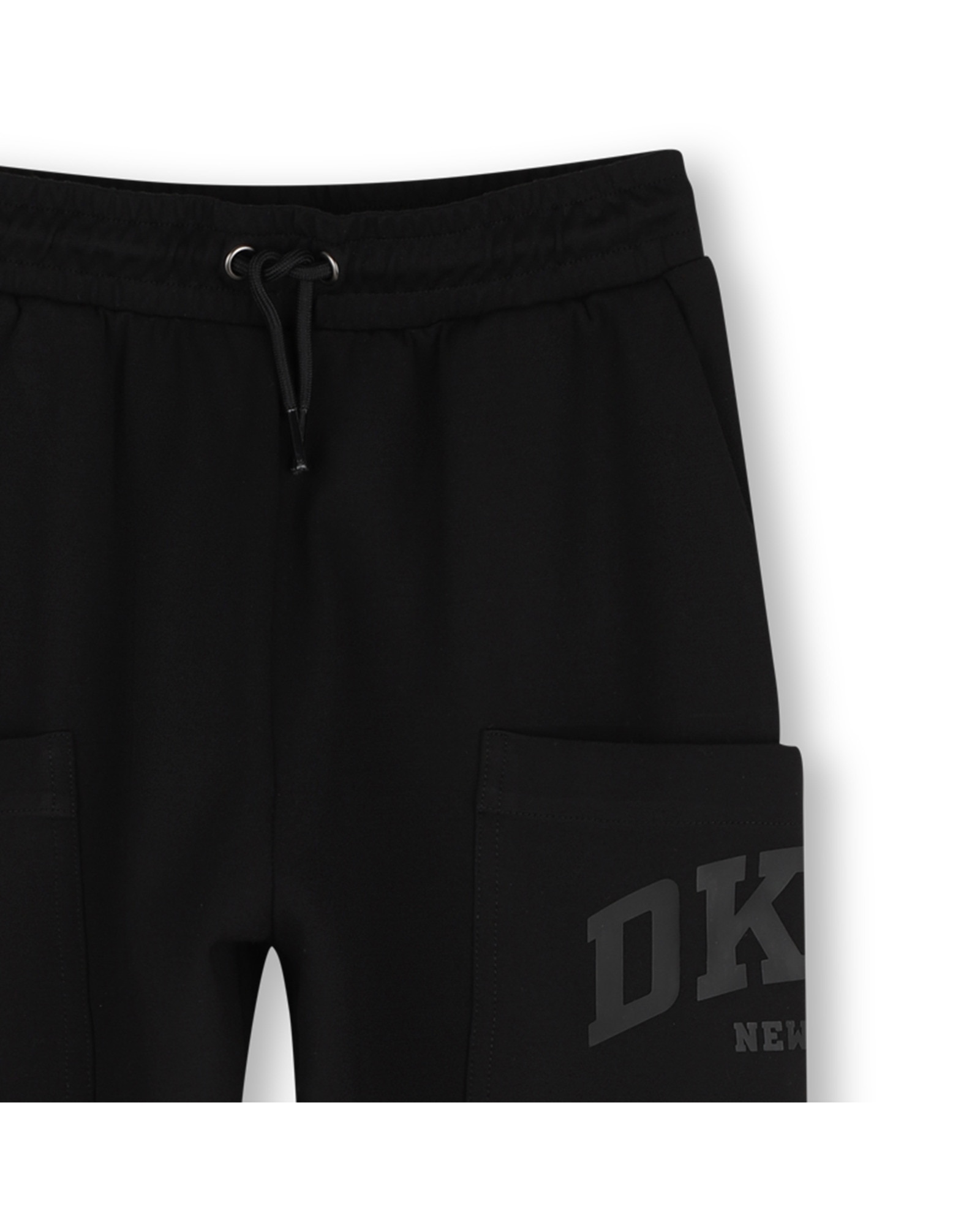 Pantalón cargo de niño con estampado grande - DKNY - Negro Negro-2