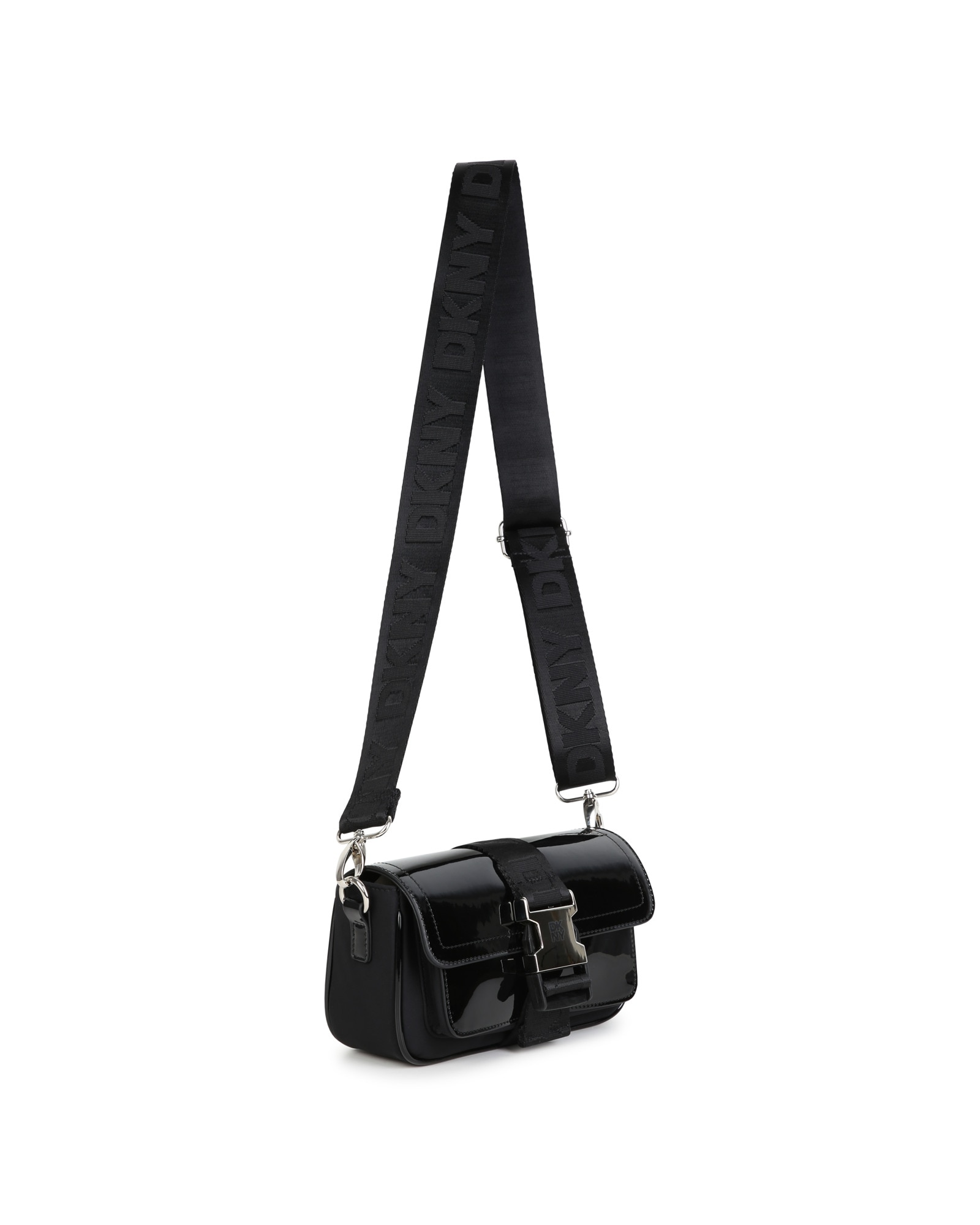 Bolso de niña con estampado grande - DKNY - Negro Negro-3