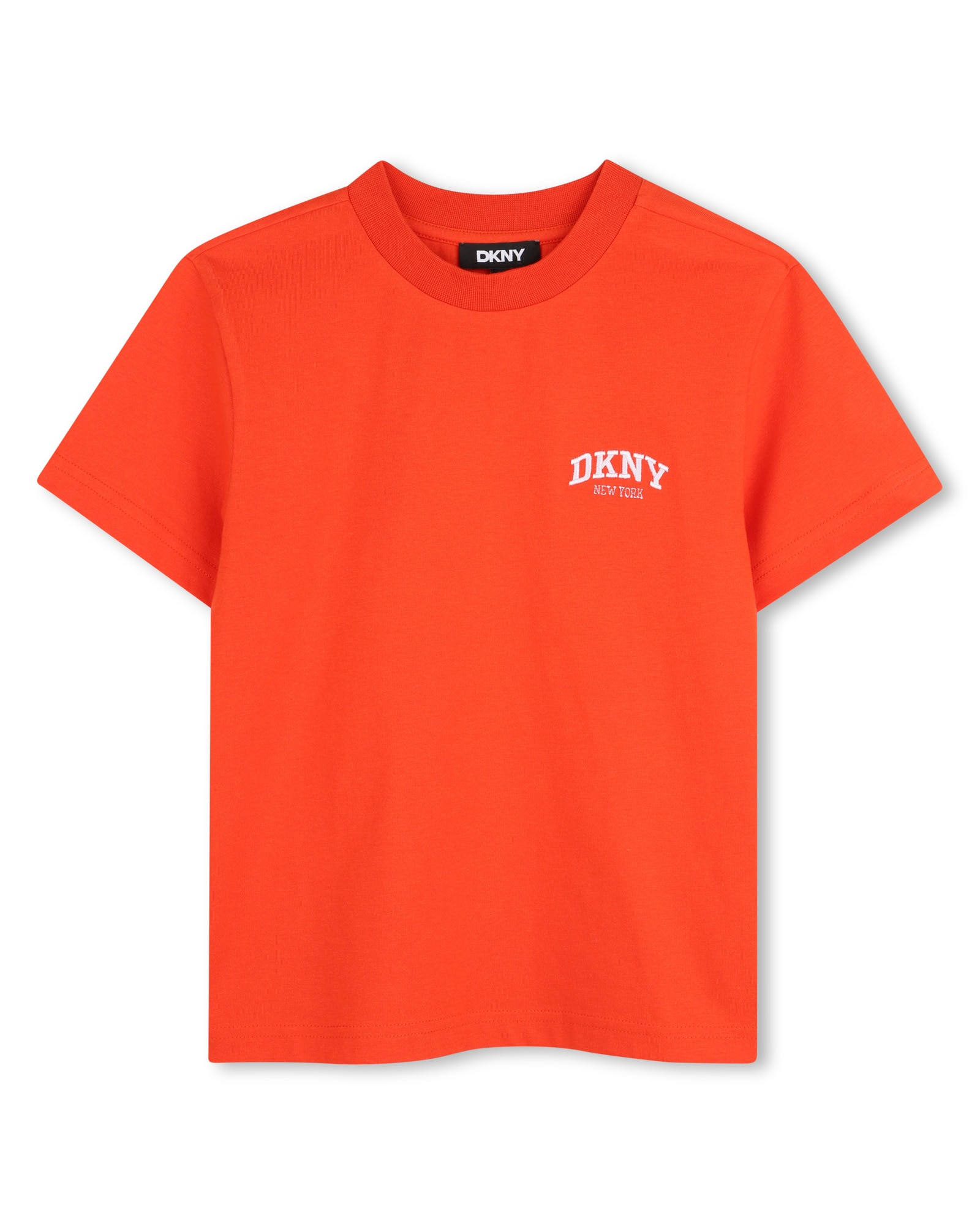 Imagen 0 de Camiseta de niño de manga corta con estampado grande Rojo