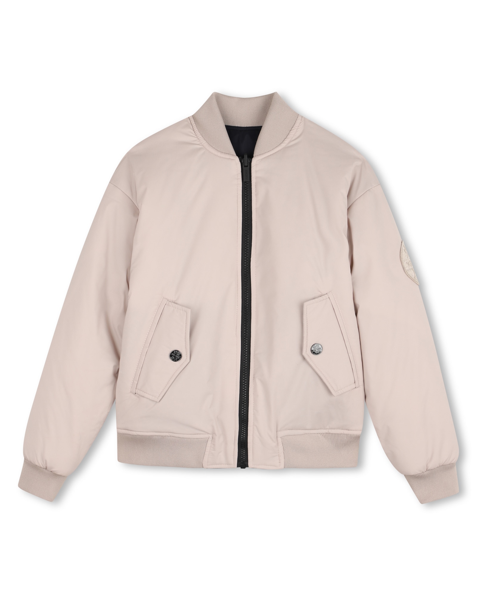 Imagen 0 de Cazadora de niño con estampado grande Beige