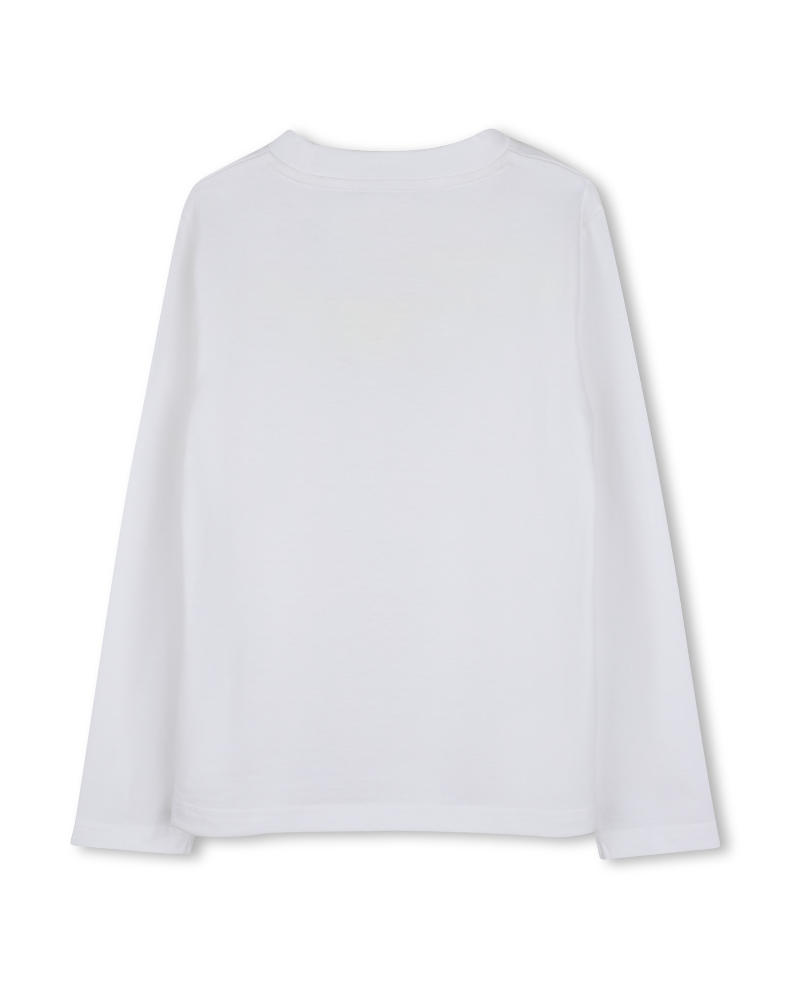 Camiseta de niño de manga larga con estampado grande - DKNY - Blanco Blanco-3