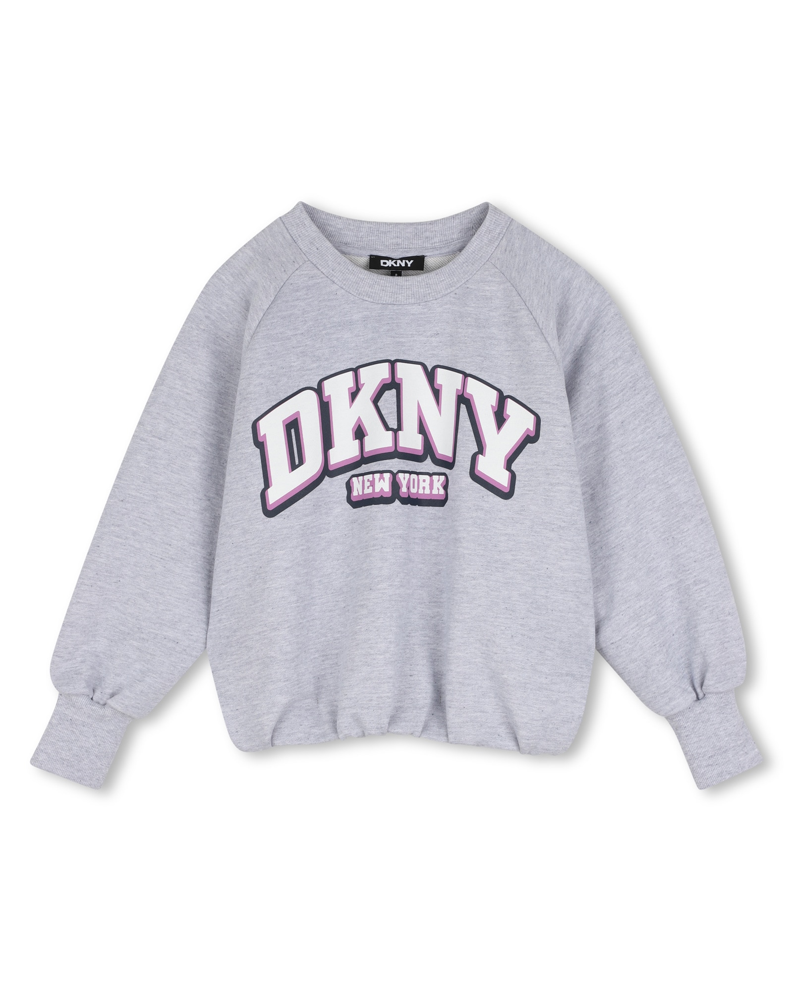 Sudadera con capucha de niña con estampado grande