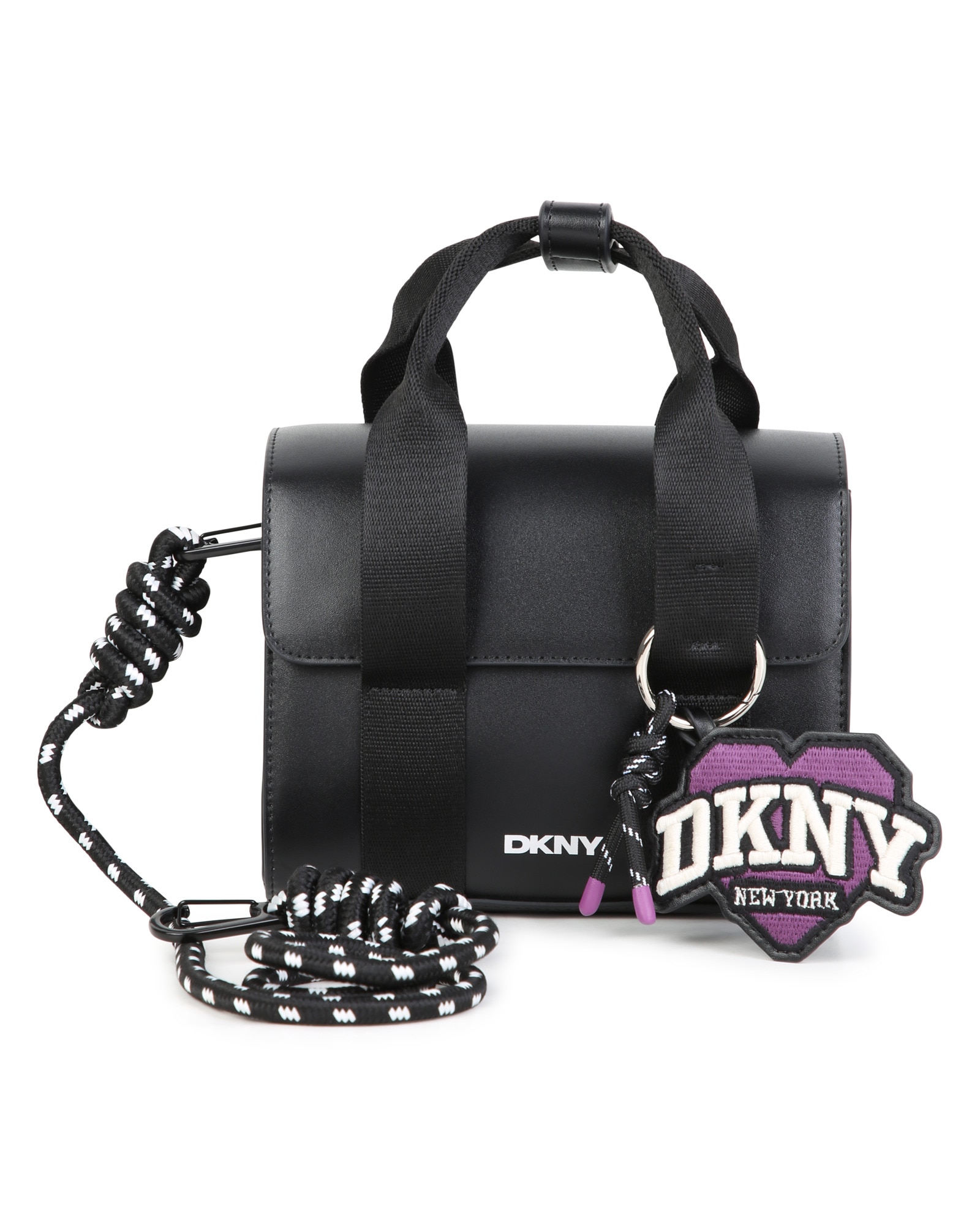 Imagen 0 de Bolso de niña con estampado grande Negro