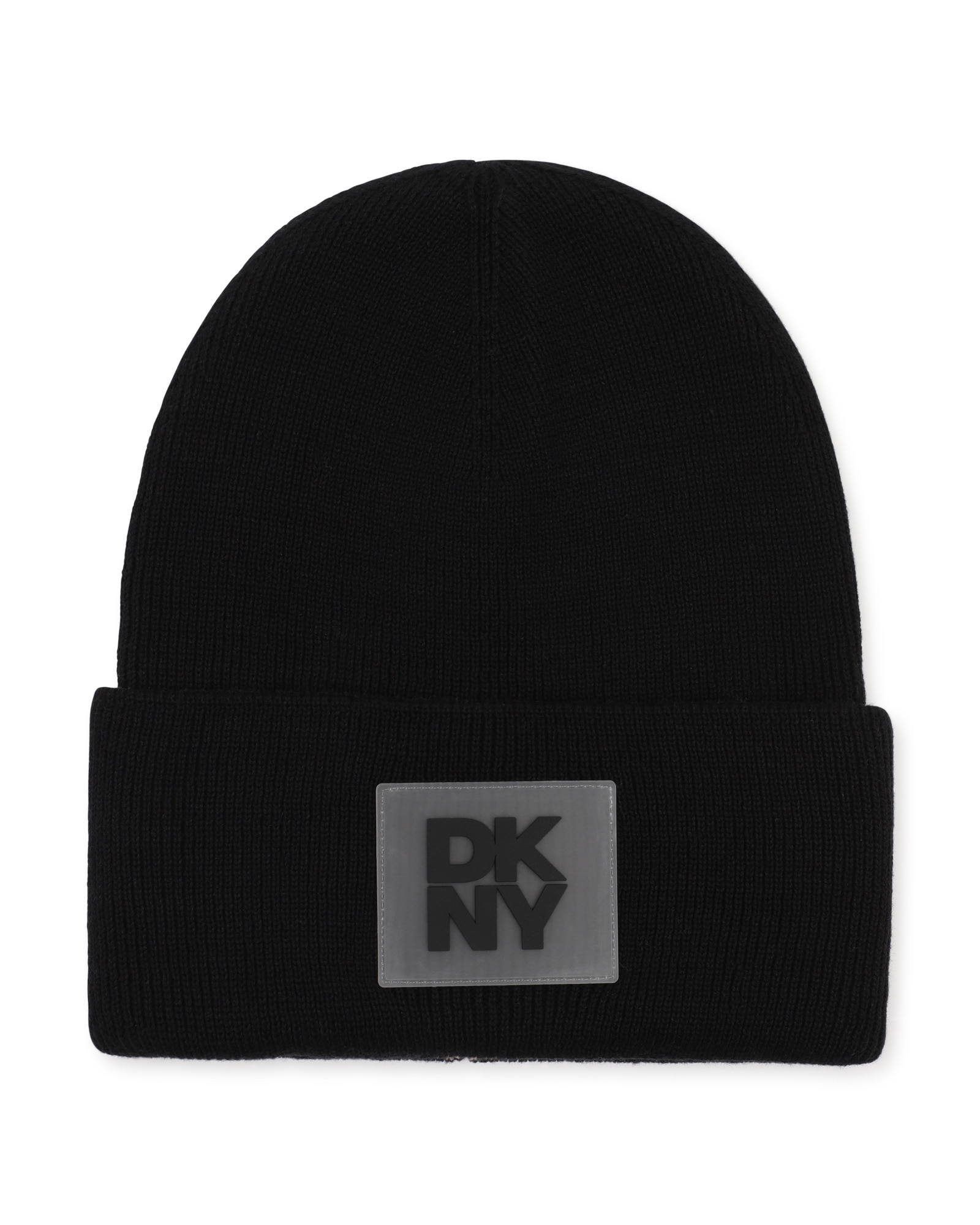Imagen 0 de Gorro de niño con estampado grande Negro