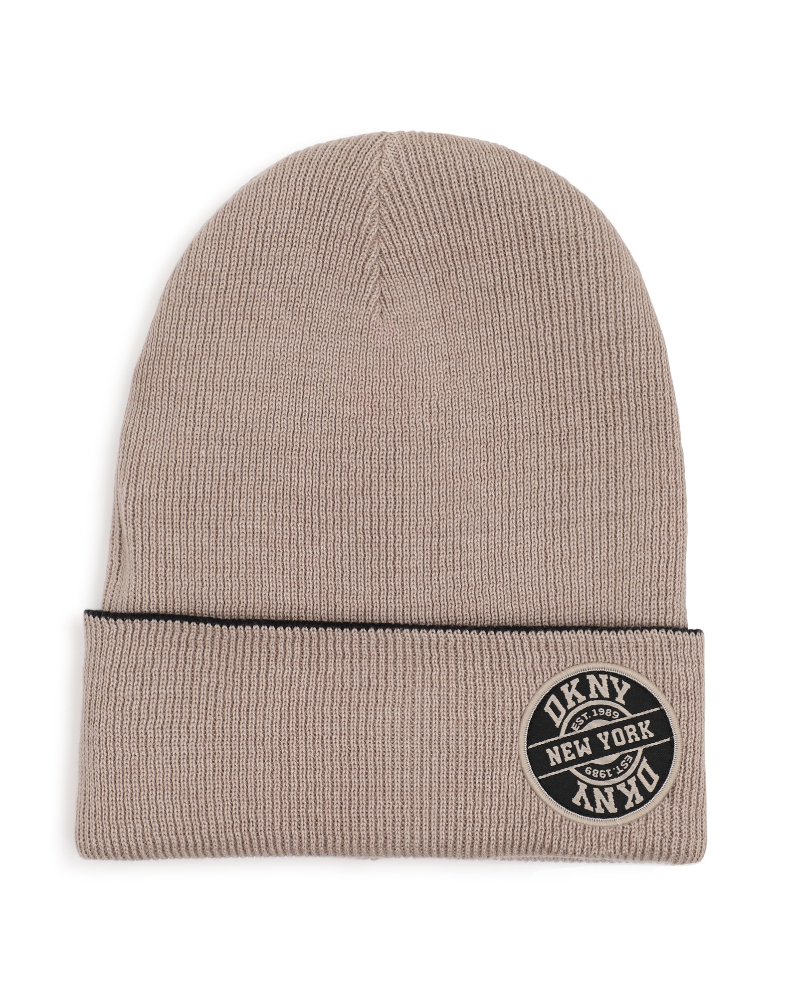 Gorro de niño con estampado grande - DKNY - Negro Negro-3