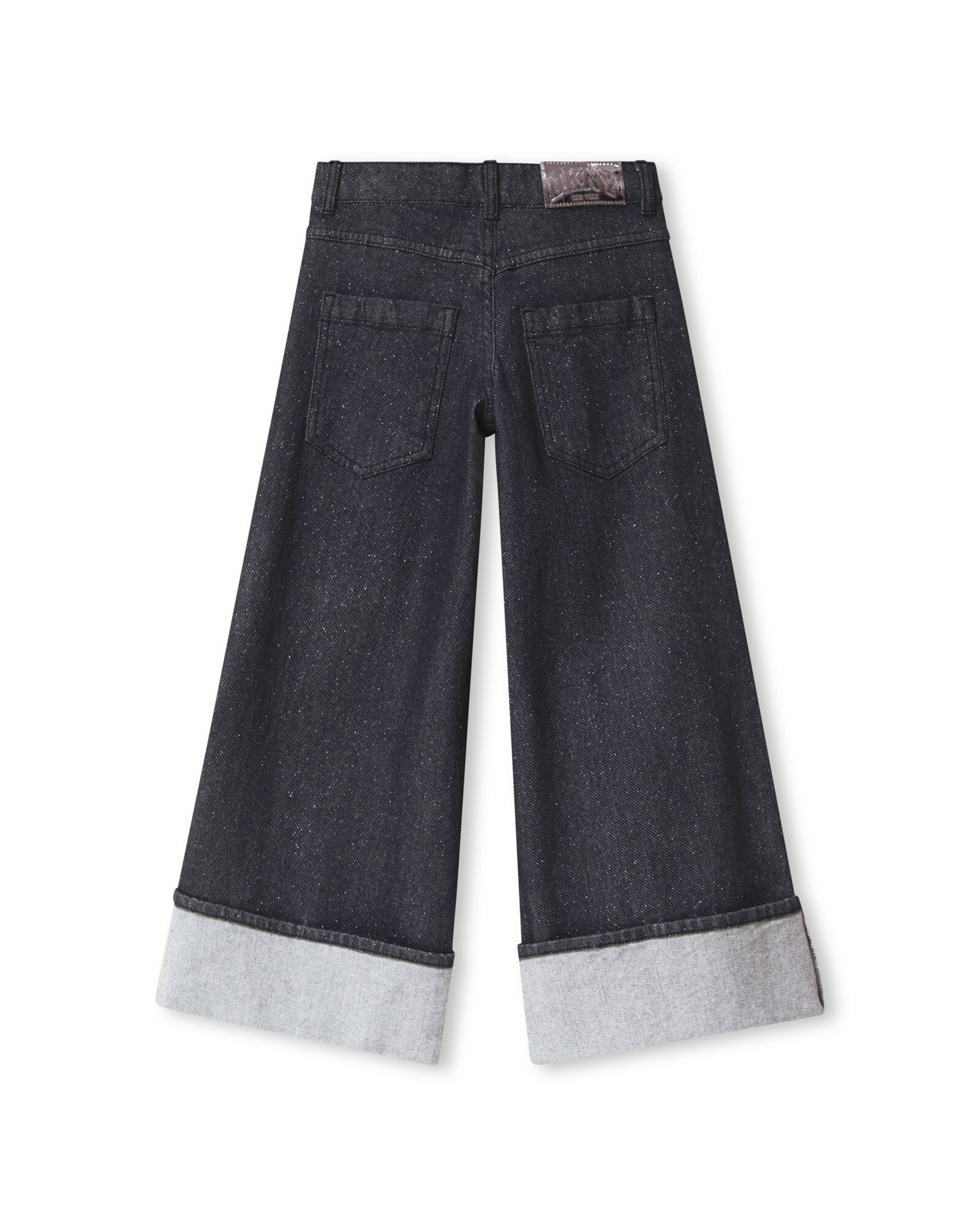 Vaquero de niña liso - DKNY - Negro Negro-3