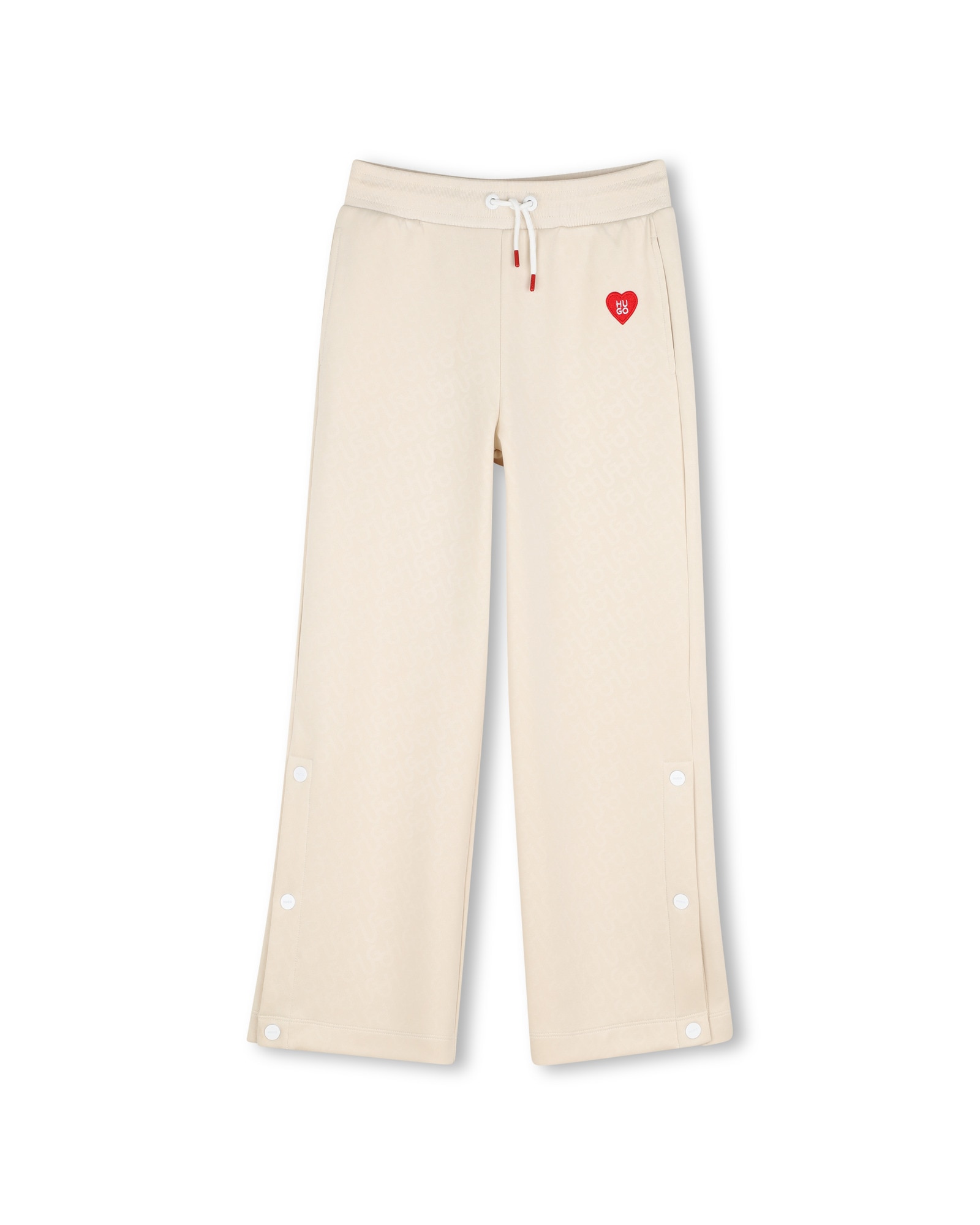 Imagen 1 de Pantalón deportivo de niña liso Crudo