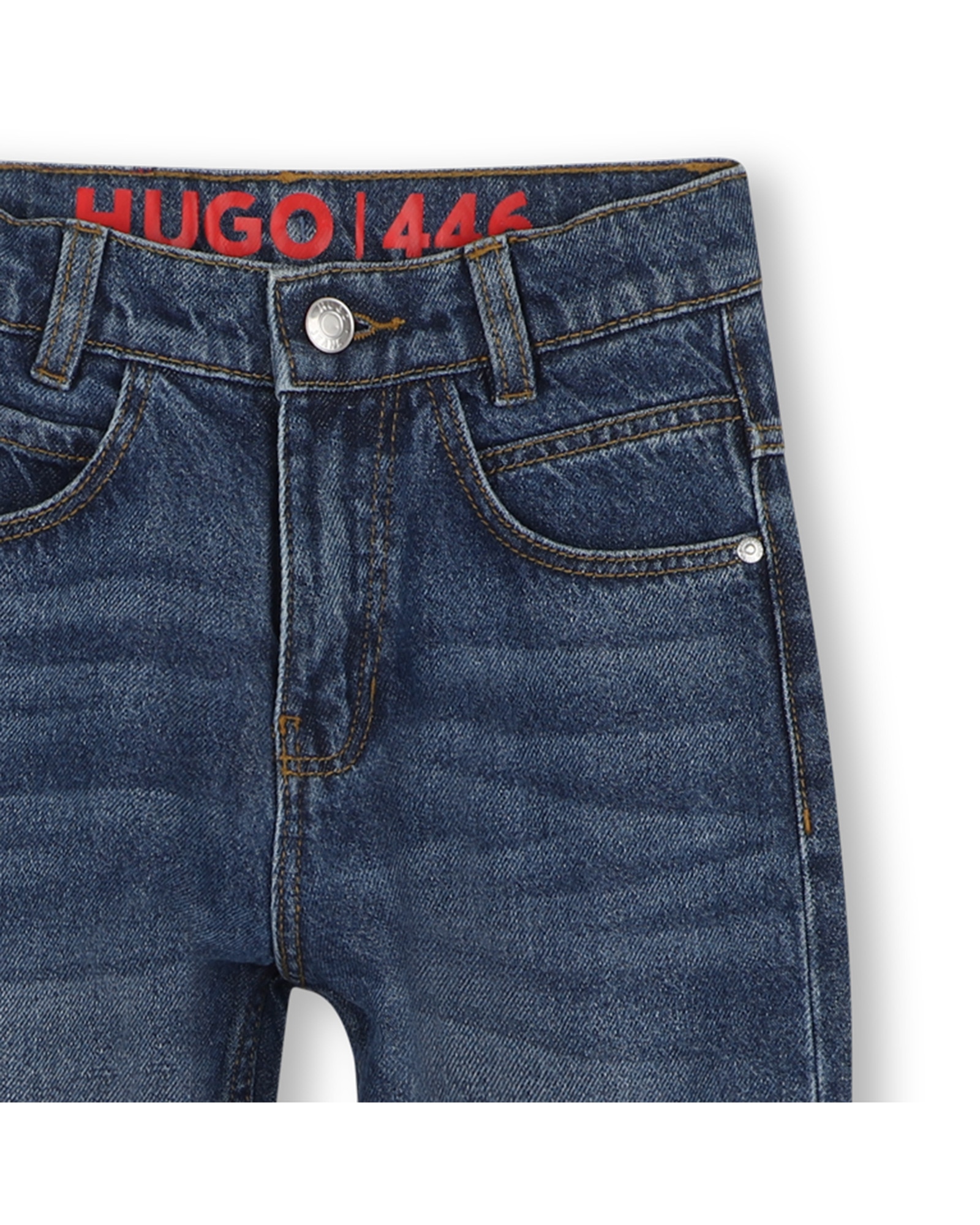 Imagen 2 de Vaquero de niño liso - Hugo - Azul Azul