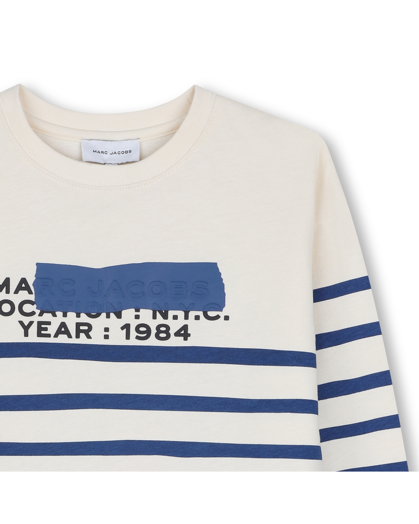 Imagen 2 de Camiseta de niño de manga larga con rayas - Marc Jacobs - Crudo Crudo