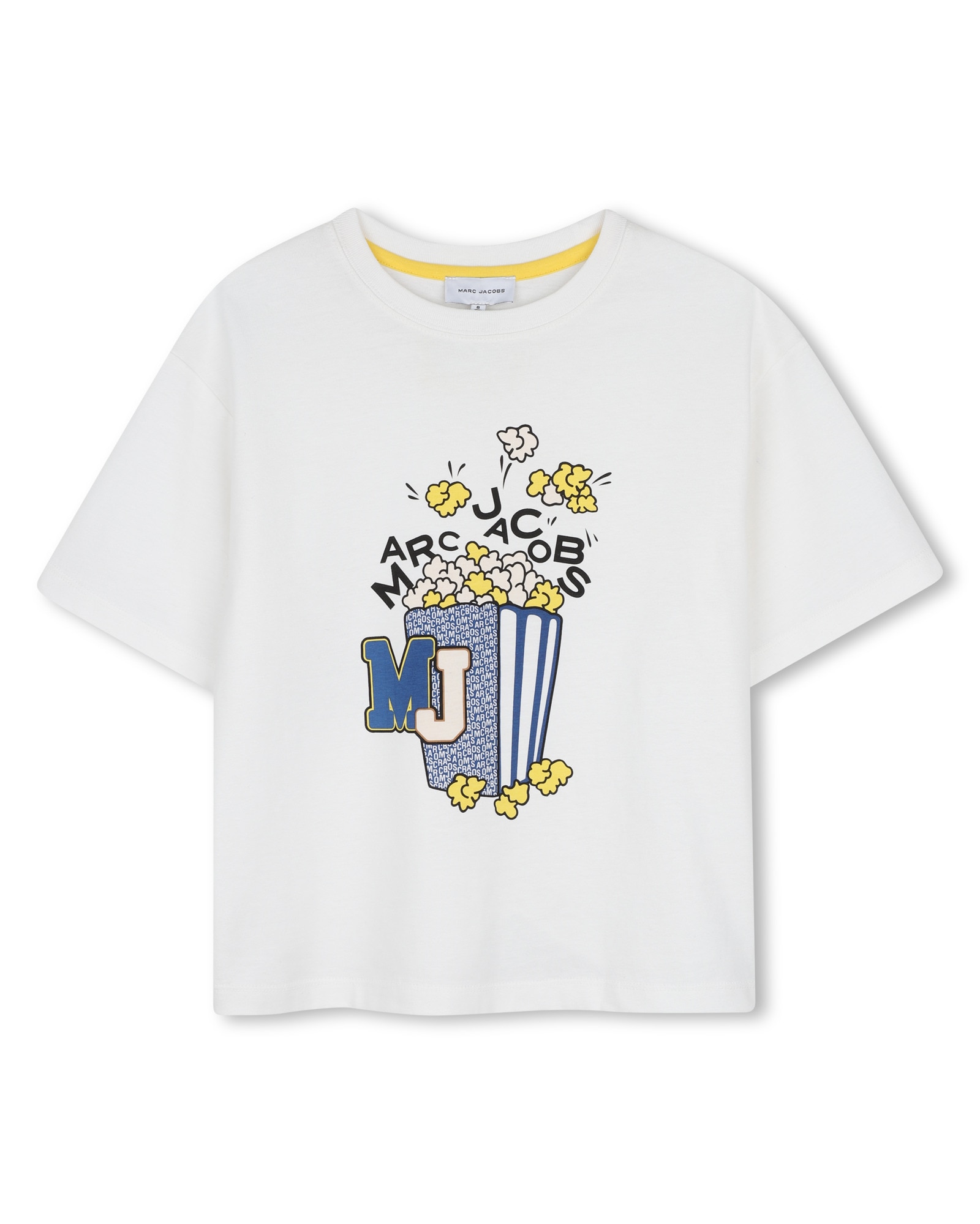 Imagen 1 de Camiseta de bebé niño de manga corta con estampado grande Crudo
