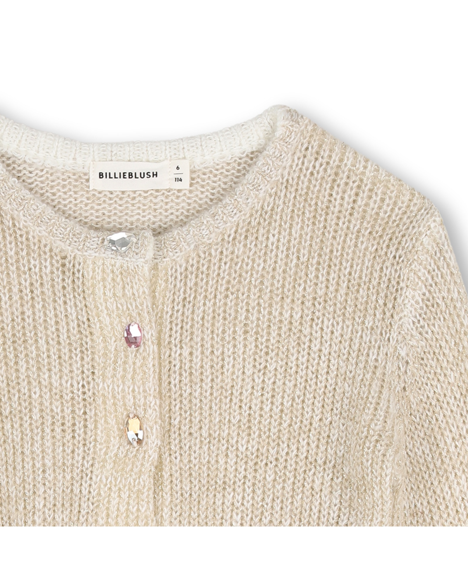 Jersey de bebé niña liso - Billieblush - Oro Oro-2