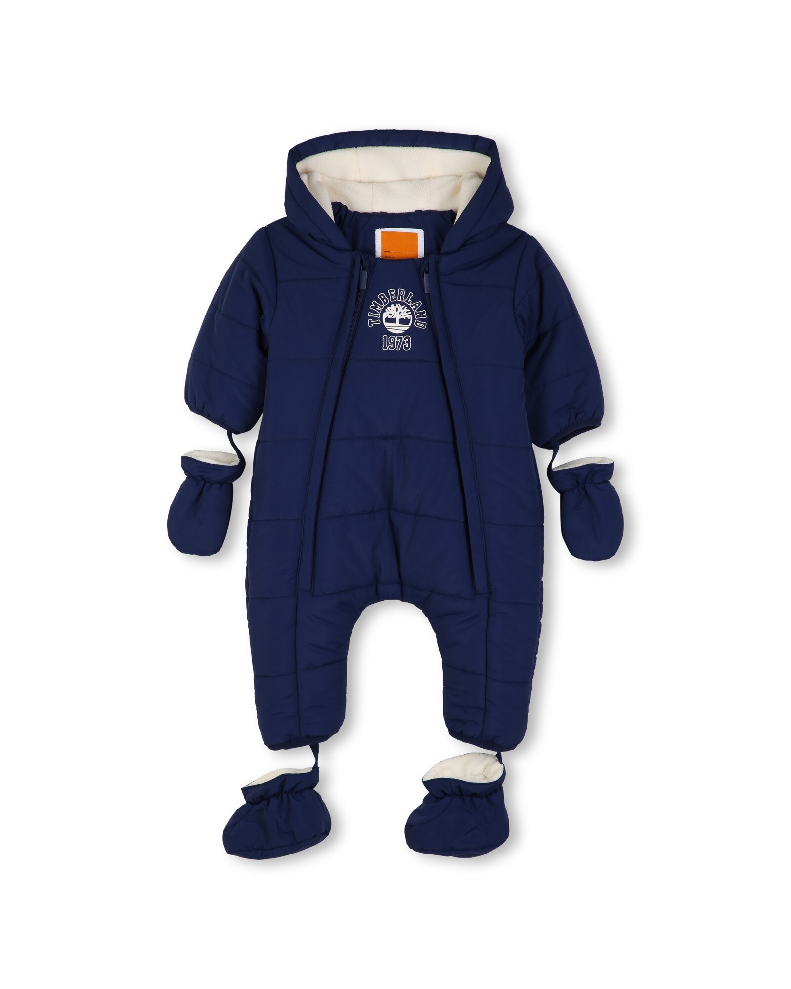 Imagen 0 de Saco de cuna de bebé niño con estampado grande Azul marino