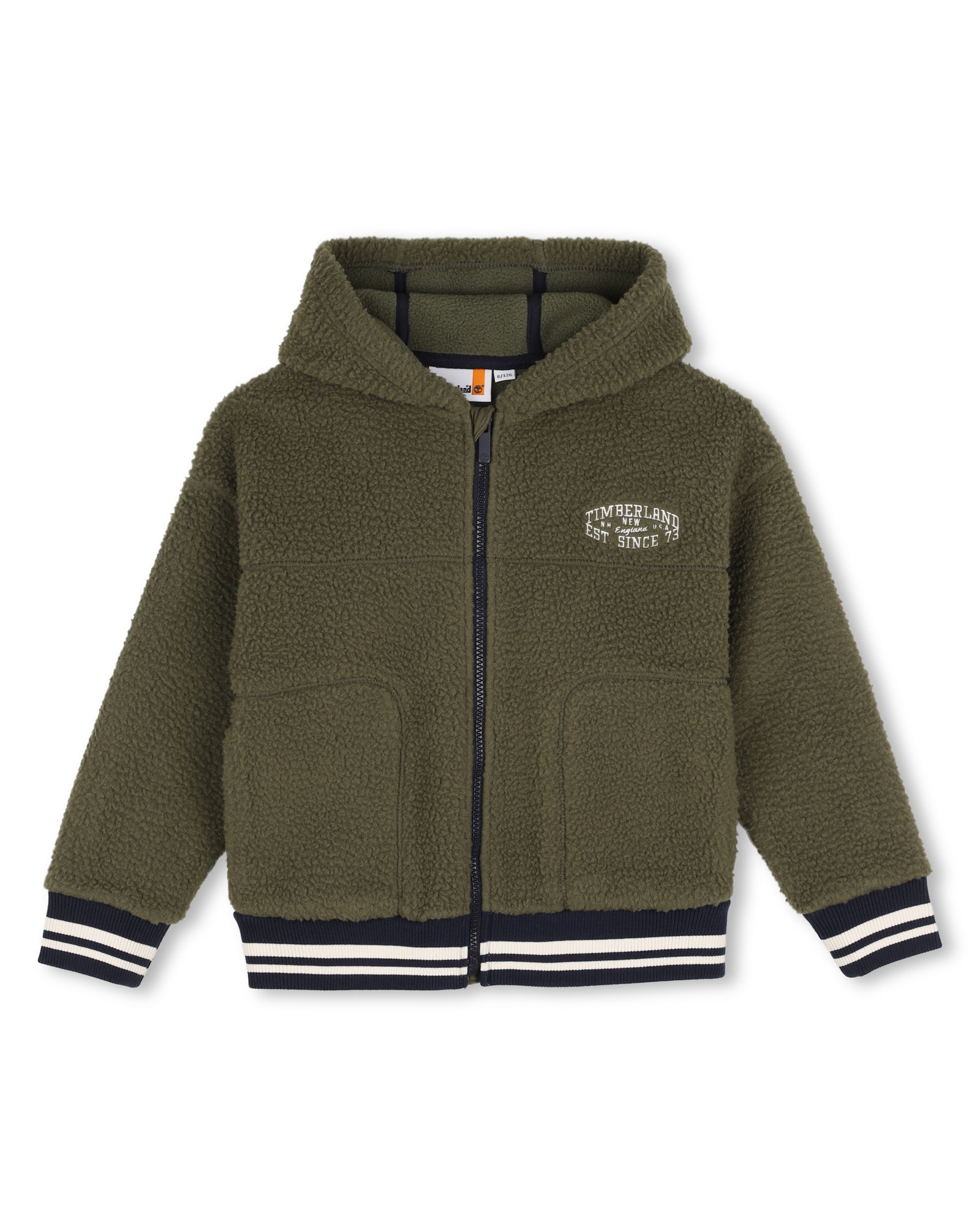 Imagen 0 de Sudadera con capucha de niño liso Azul