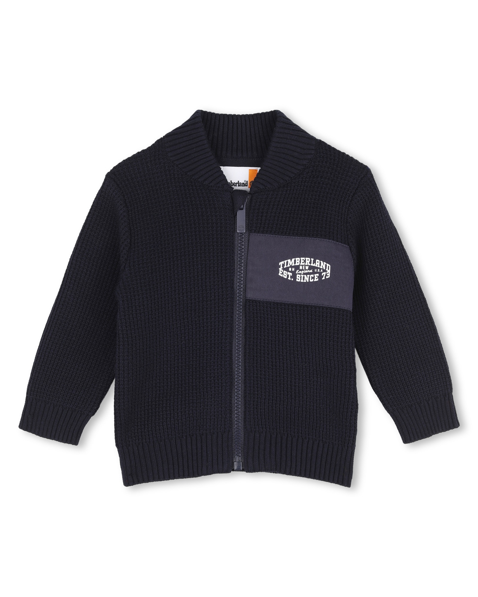 Imagen 0 de Chaqueta de punto de bebé niño con cuadros Azul marino