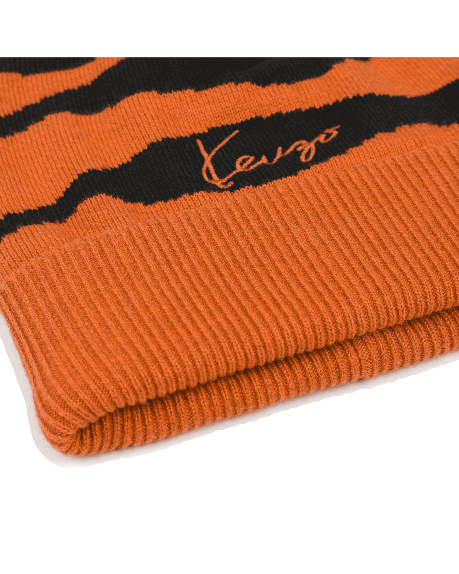 Bufanda de niño con estampado animal - Kenzo Kids - Naranja Naranja-8