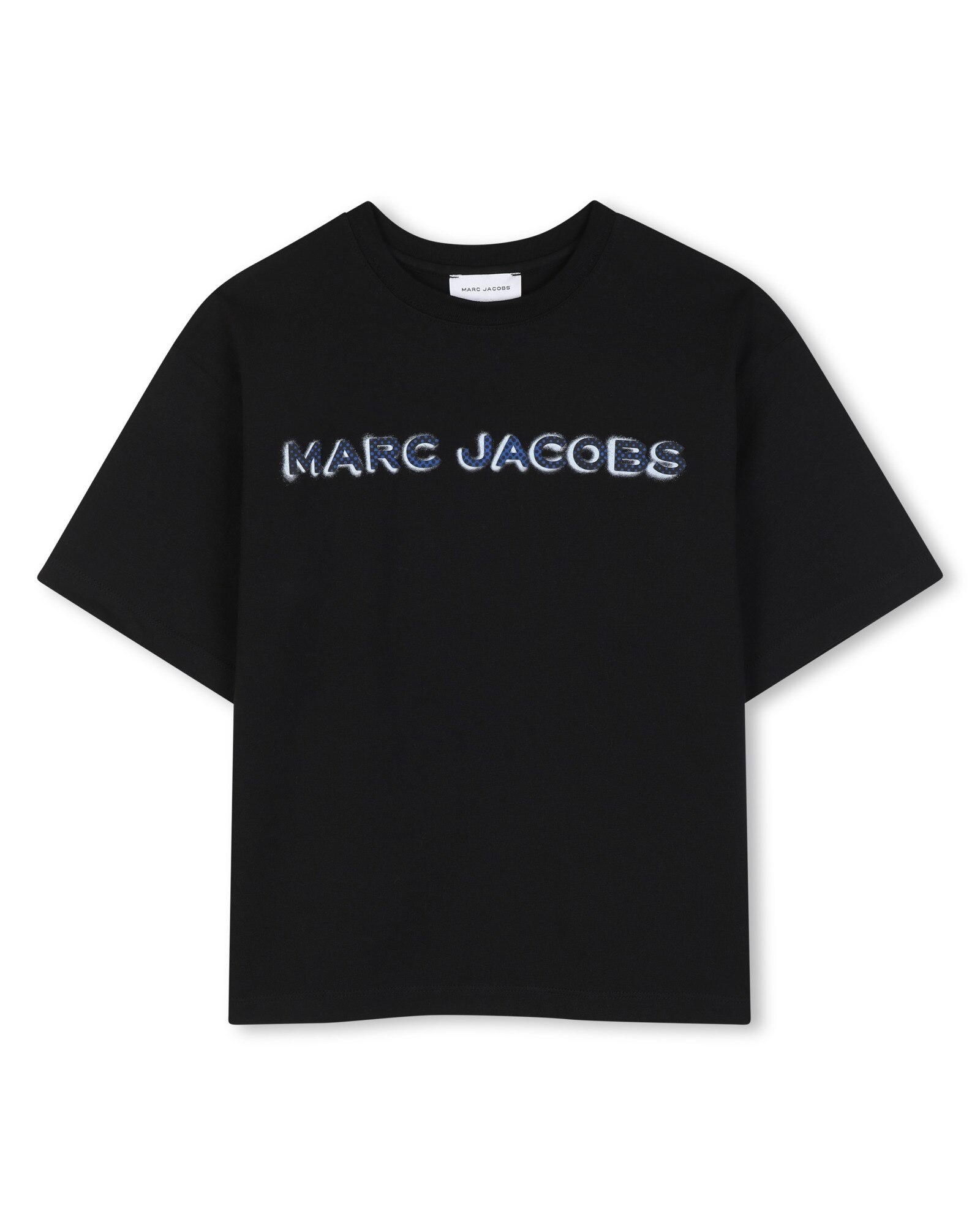 Imagen 0 de Camiseta de bebé niño de manga corta con estampado grande Negro