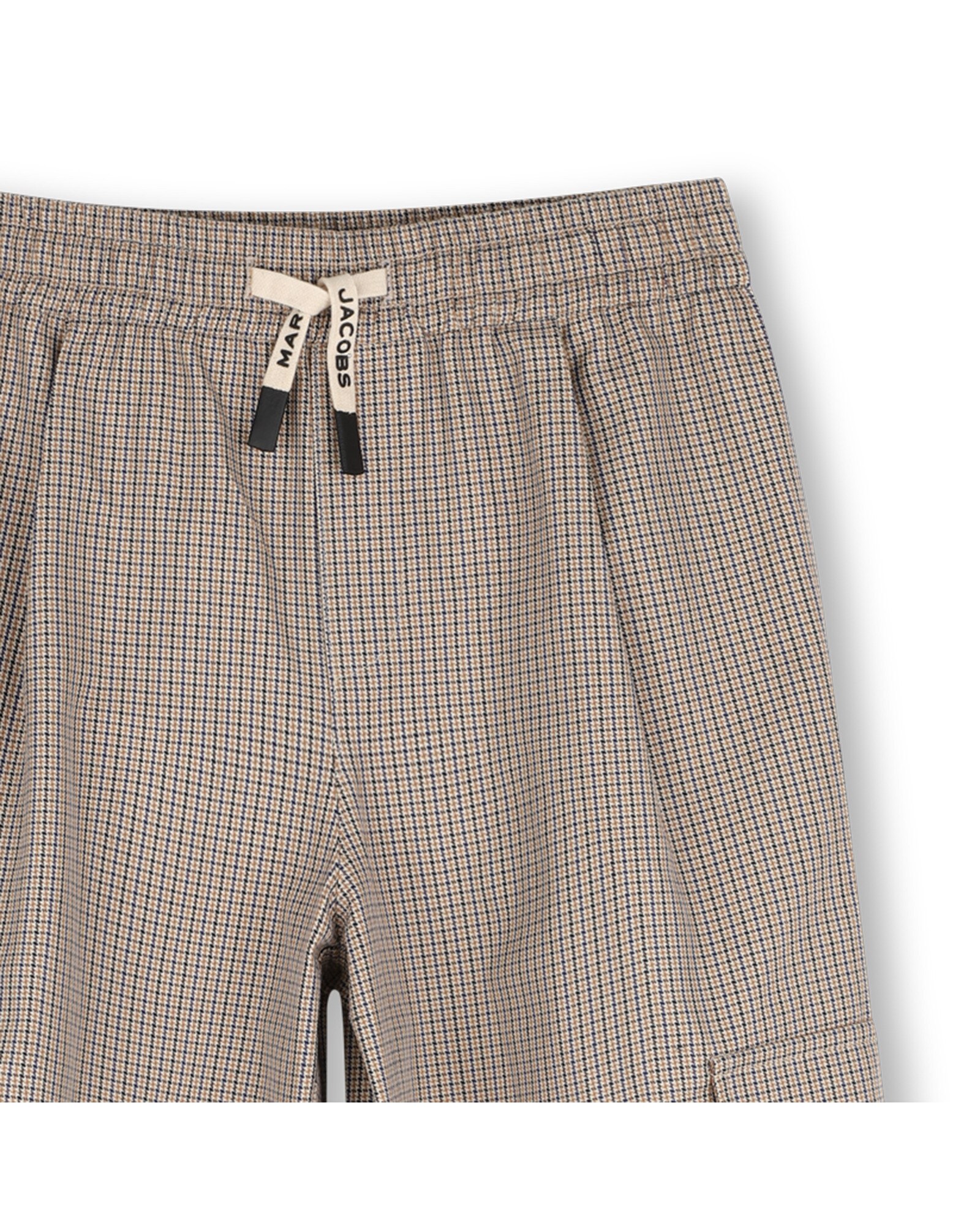 Chino de niño con cuadros - Marc Jacobs - Crema Crema-2