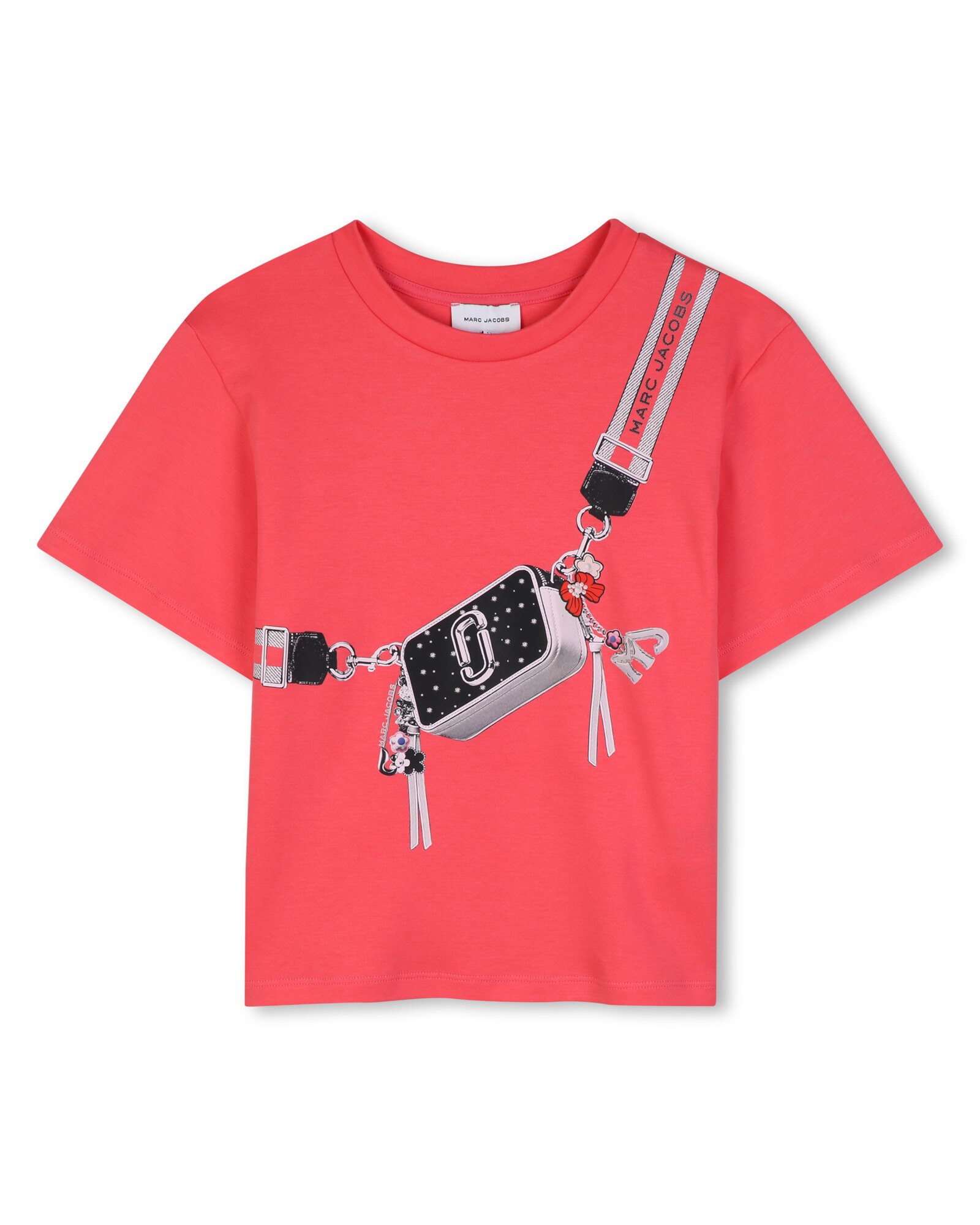 Imagen 0 de Camiseta de bebé niña de manga corta con fantasía Rojo