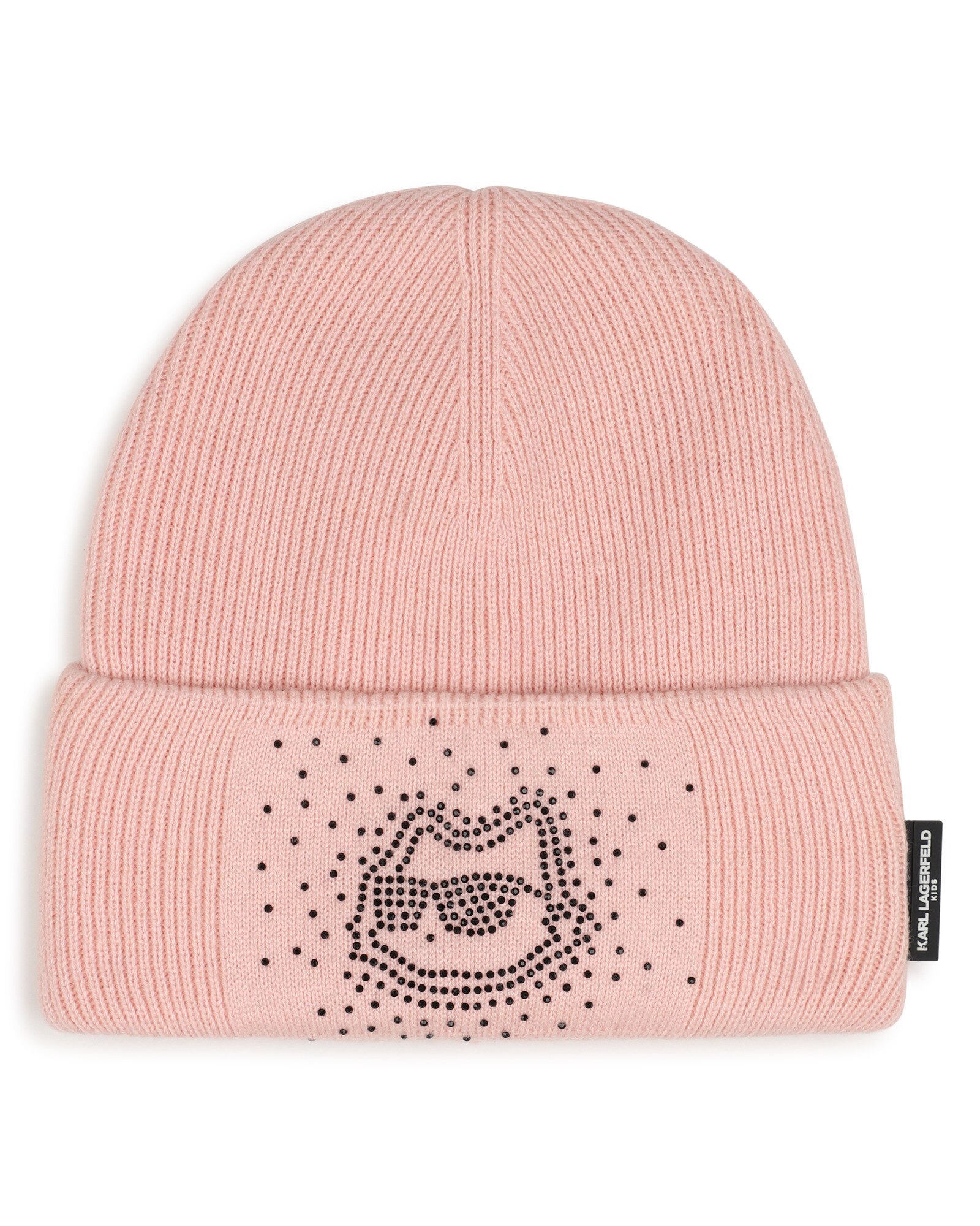 Gorro de niña con estampado grande - Karl Lagerfeld Kids - Multicolor Multicolor-3