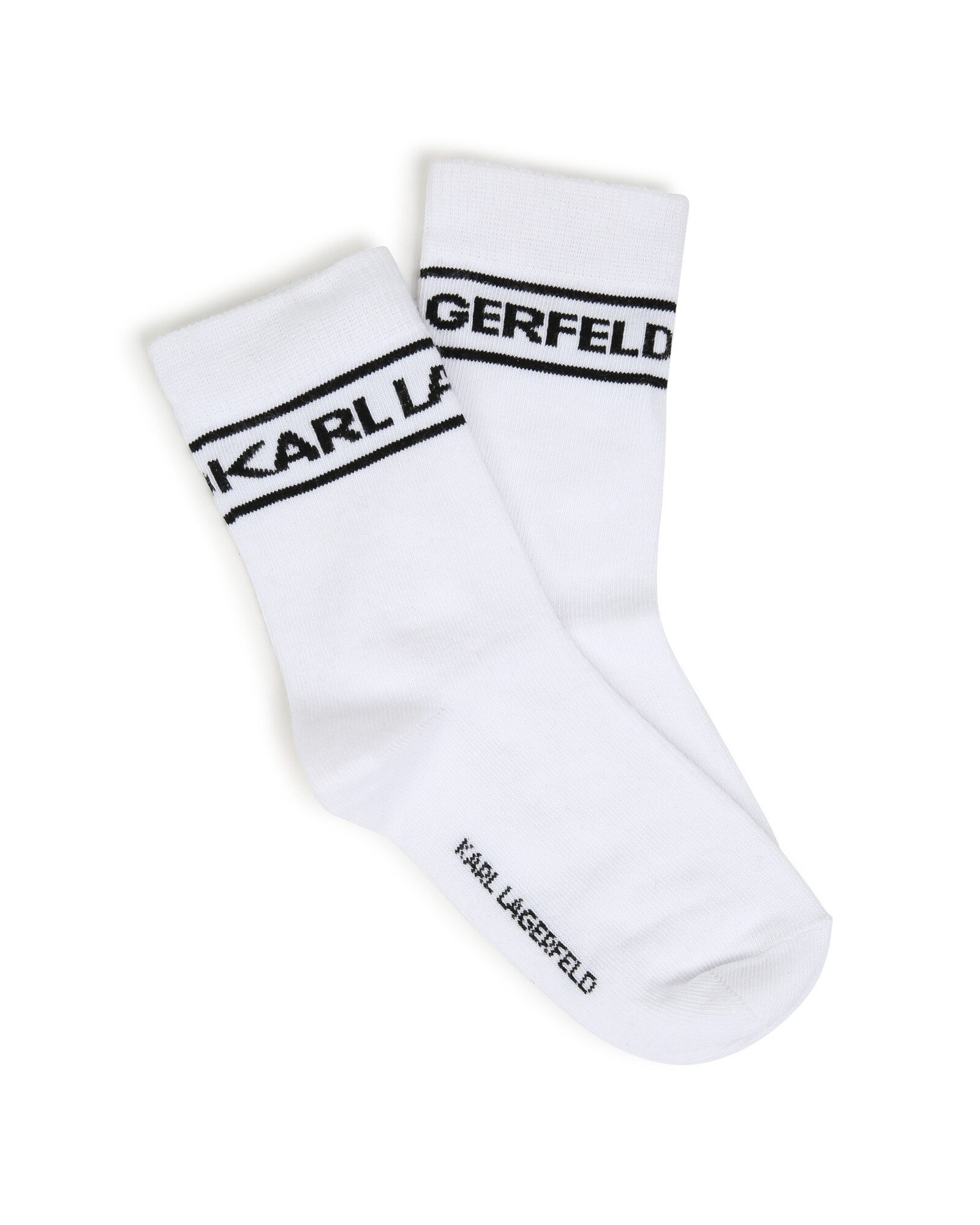 Calcetines de bebé niño liso - Karl Lagerfeld Kids - Blanco Blanco-2
