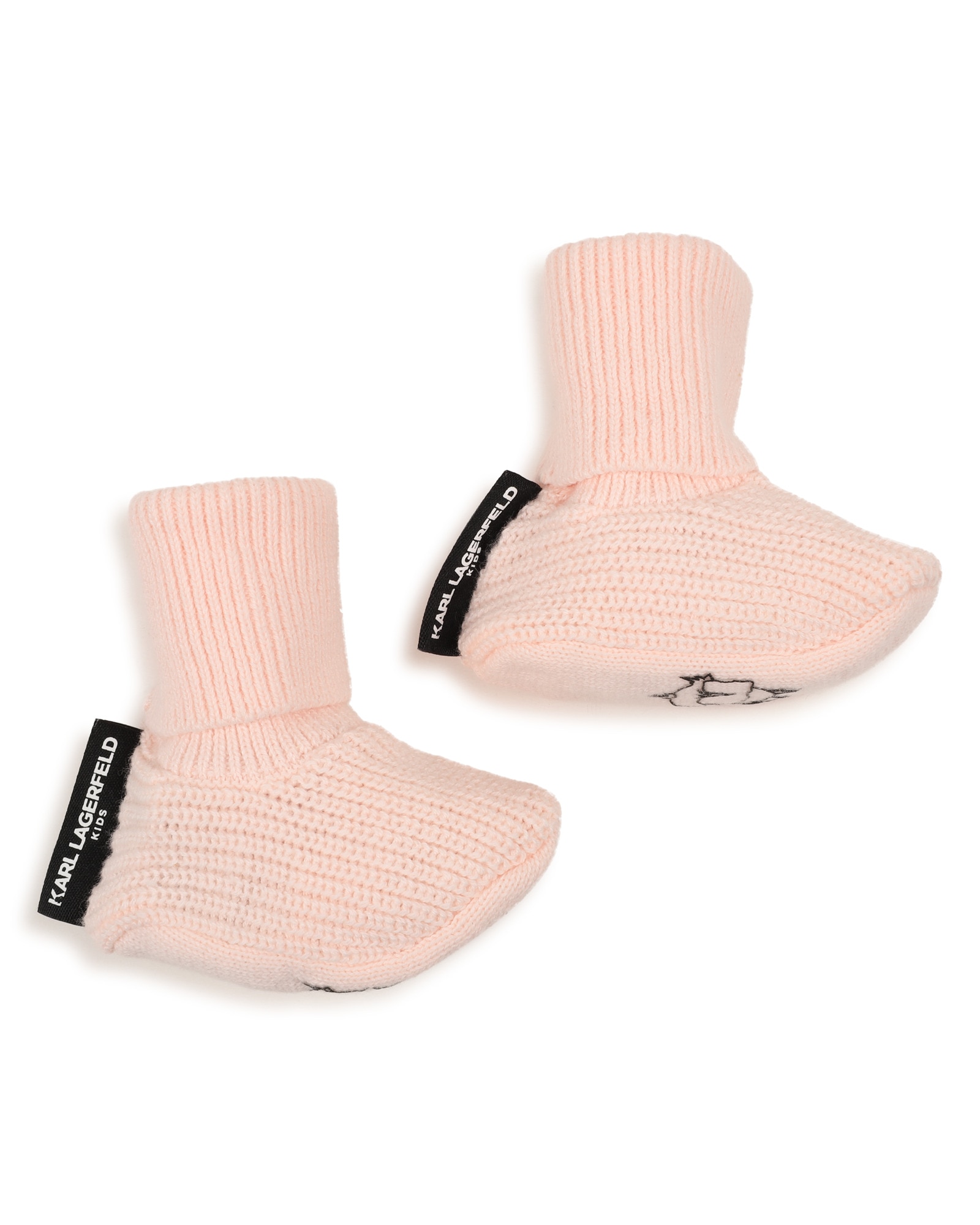 Gorro de bebé niño liso - Karl Lagerfeld Kids - Rosa Rosa-3