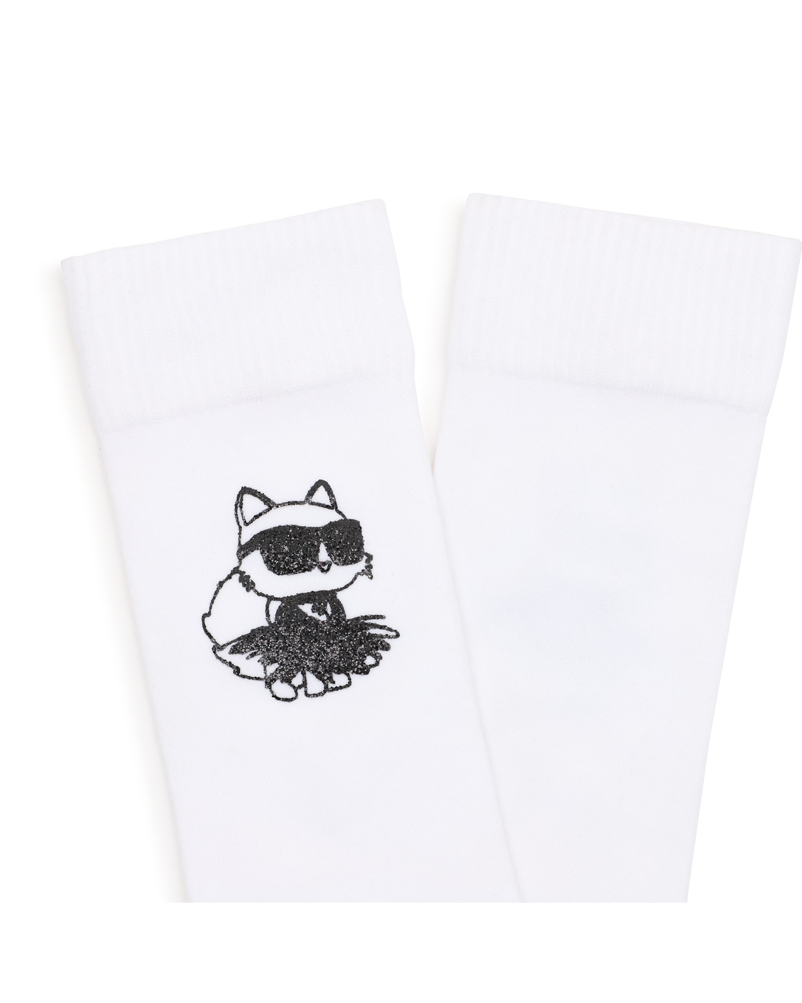 Calcetines de niña liso - Karl Lagerfeld Kids - Blanco Blanco-2