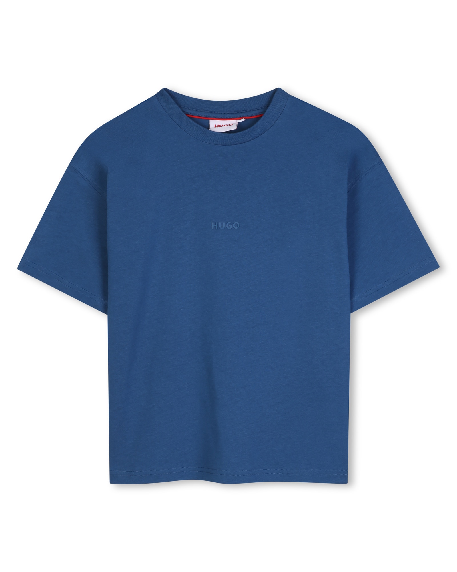 Imagen 0 de Camiseta de niño de manga corta liso Azul marino
