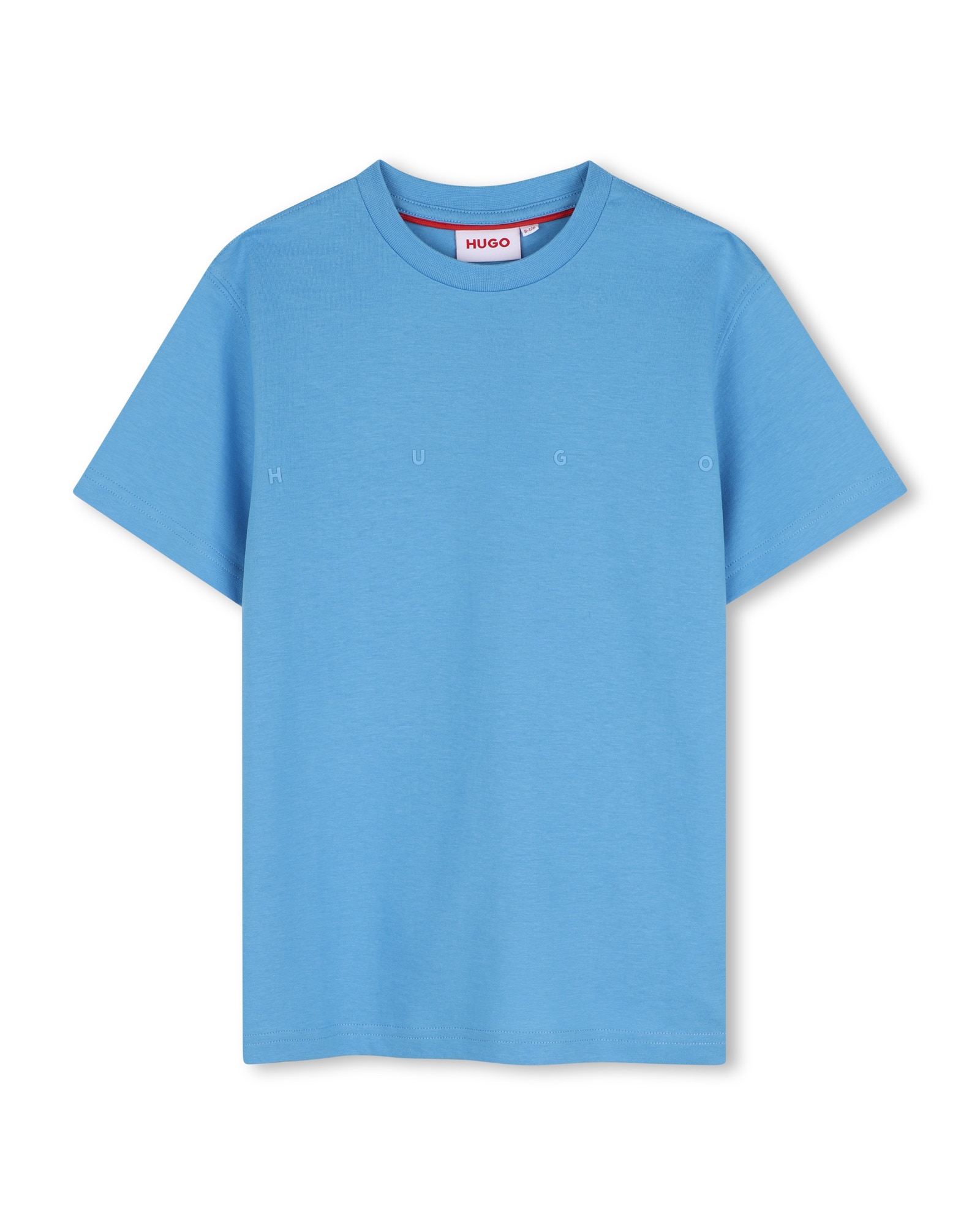 Imagen 1 de Camiseta de niño de manga corta liso - Hugo - Azul claro Azul claro