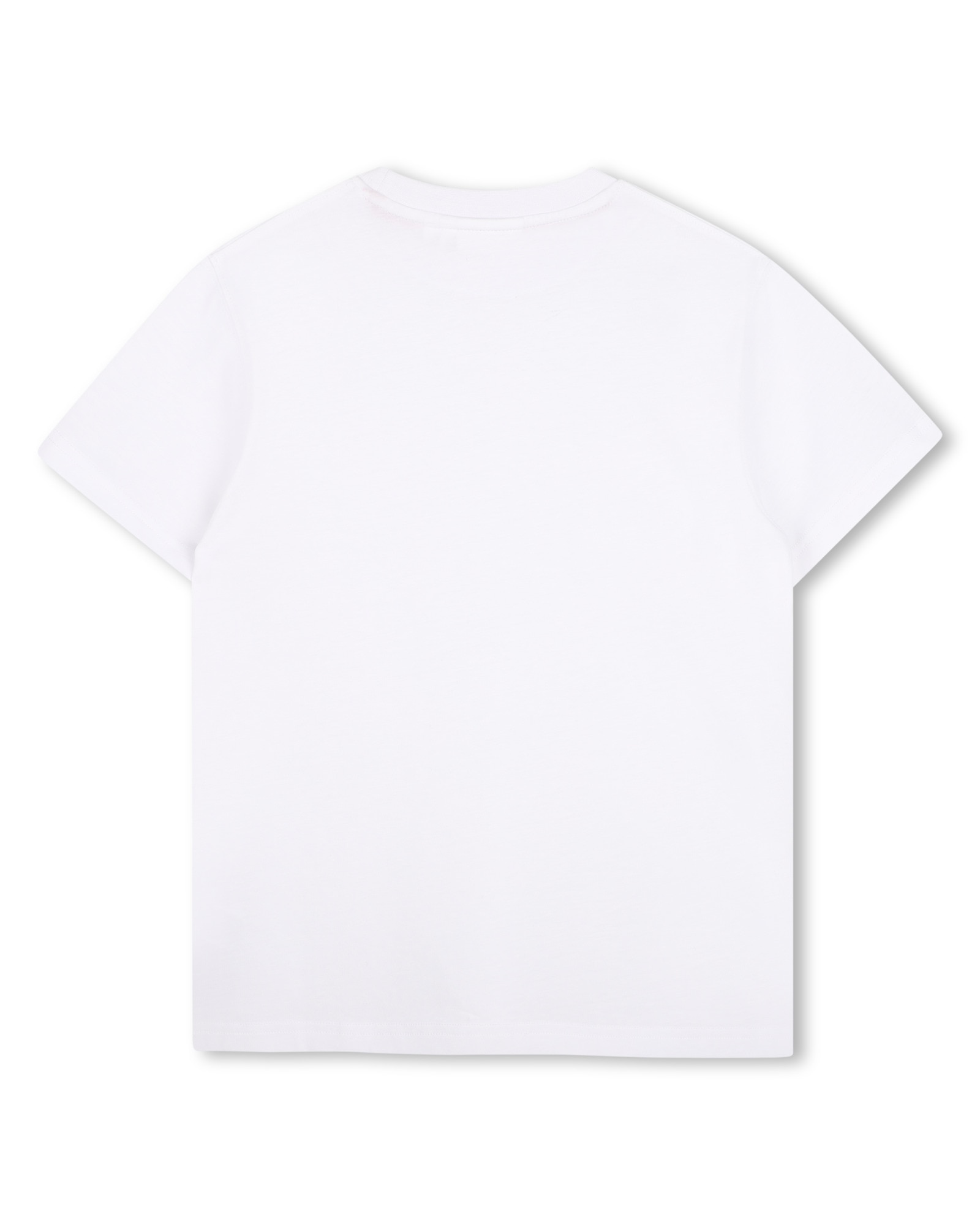 Imagen 3 de Camiseta de niño de manga corta liso - Hugo - Blanco Blanco