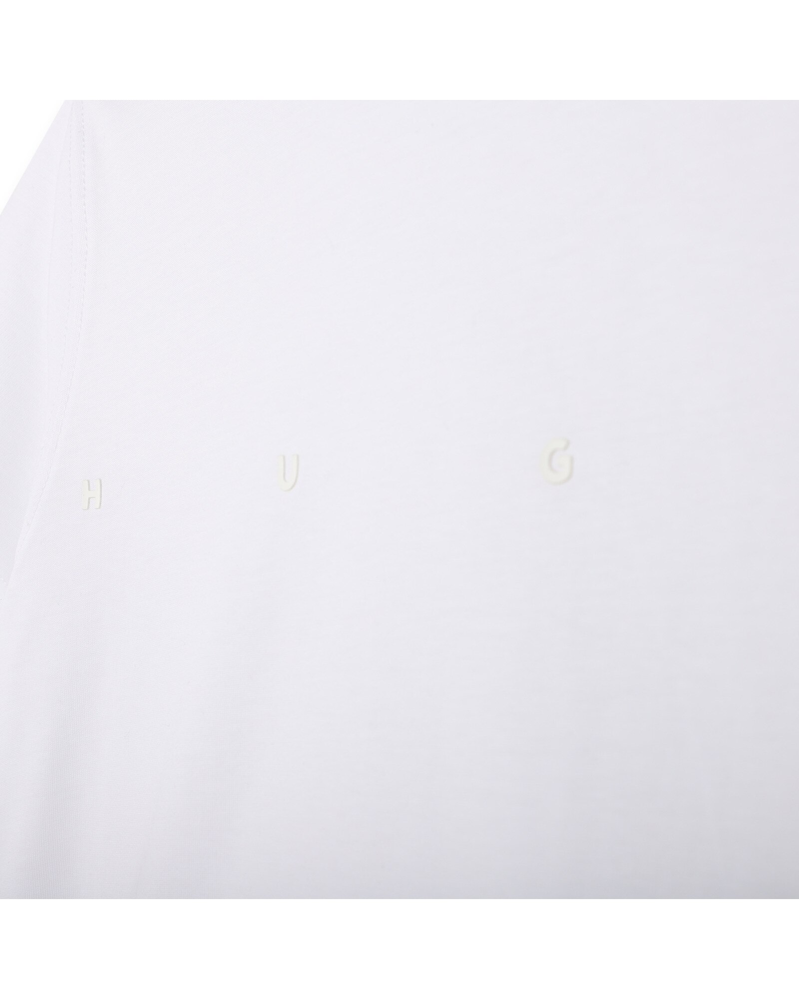 Imagen 2 de Camiseta de niño de manga corta liso - Hugo - Blanco Blanco