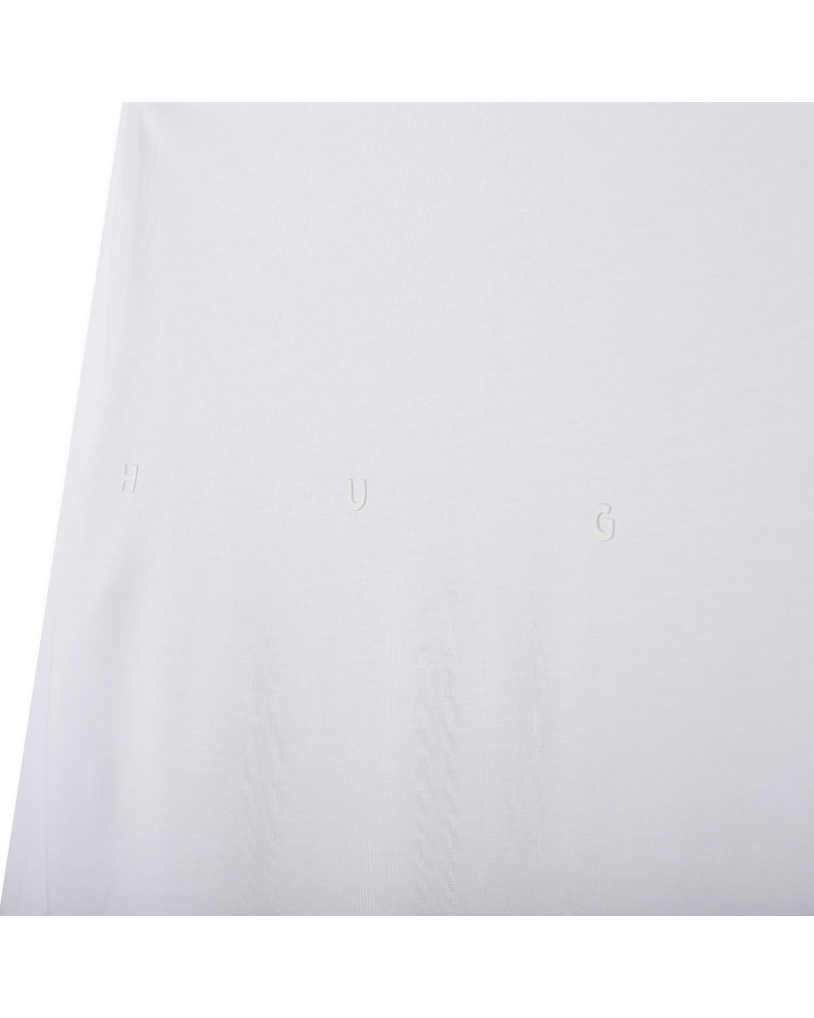 Camiseta de niño de manga larga liso - Hugo - Blanco Blanco-3