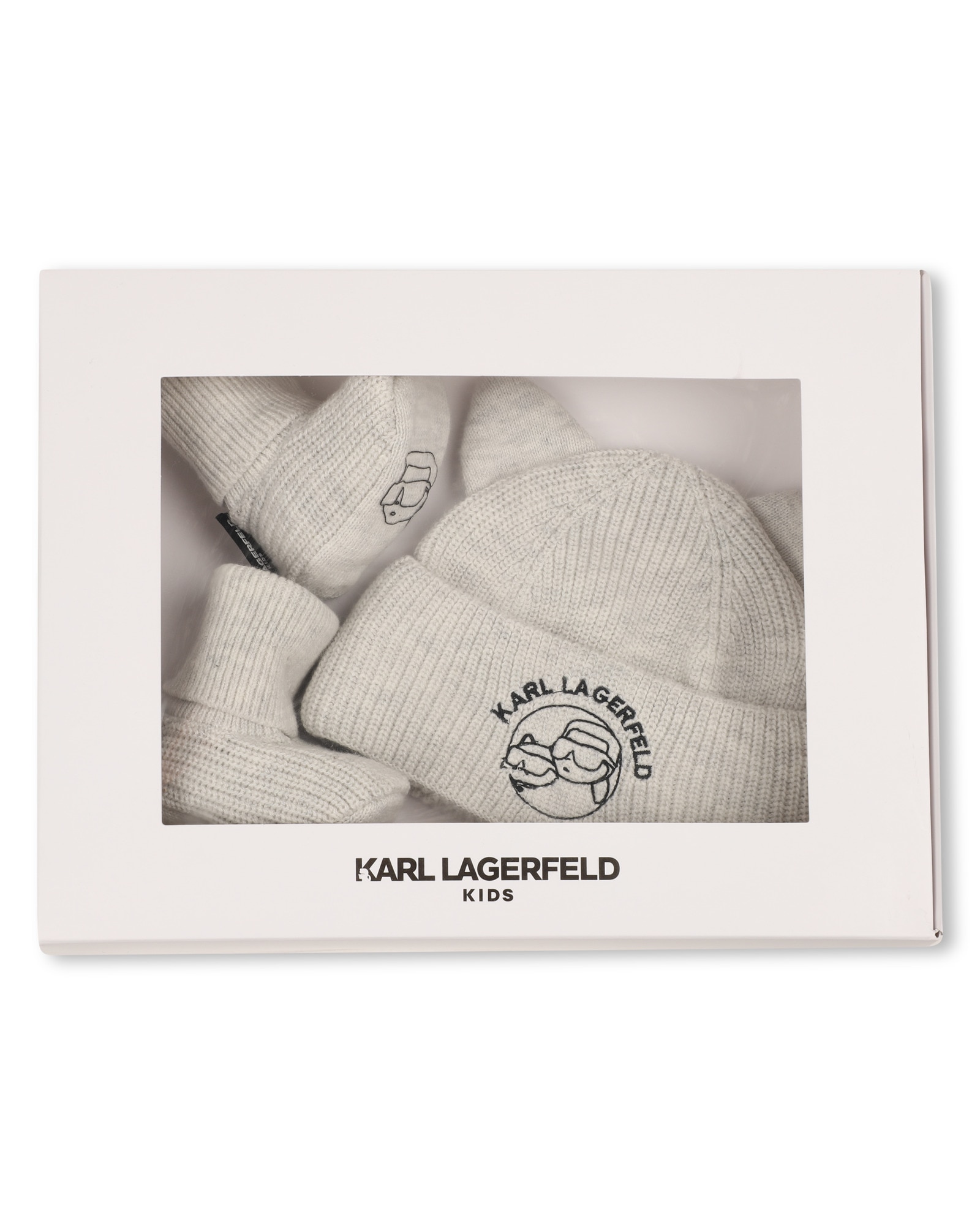Gorro de bebé niño liso - Karl Lagerfeld Kids - Natural Natural-4