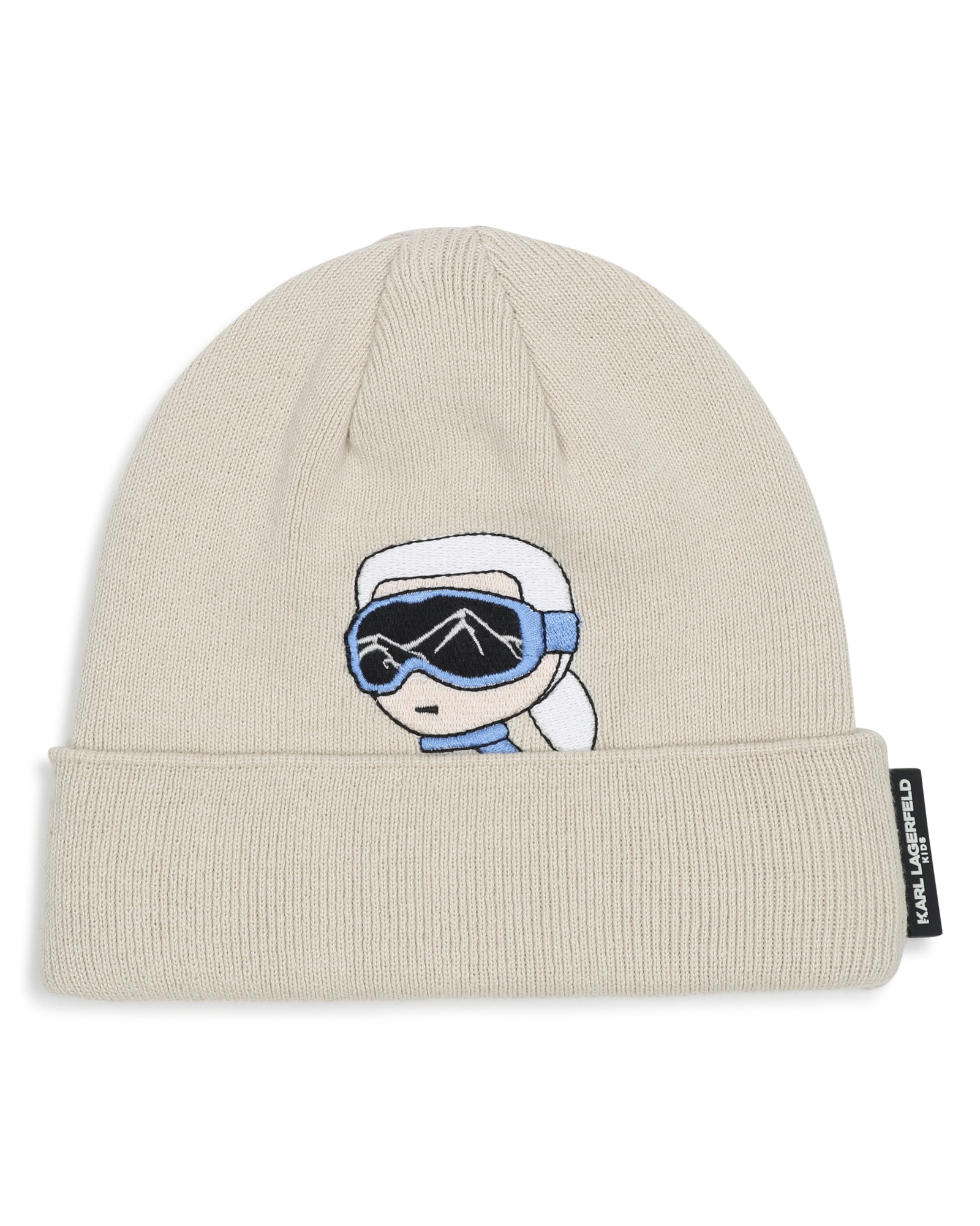 Imagen 0 de Gorro de bebé niño con estampado grande Natural