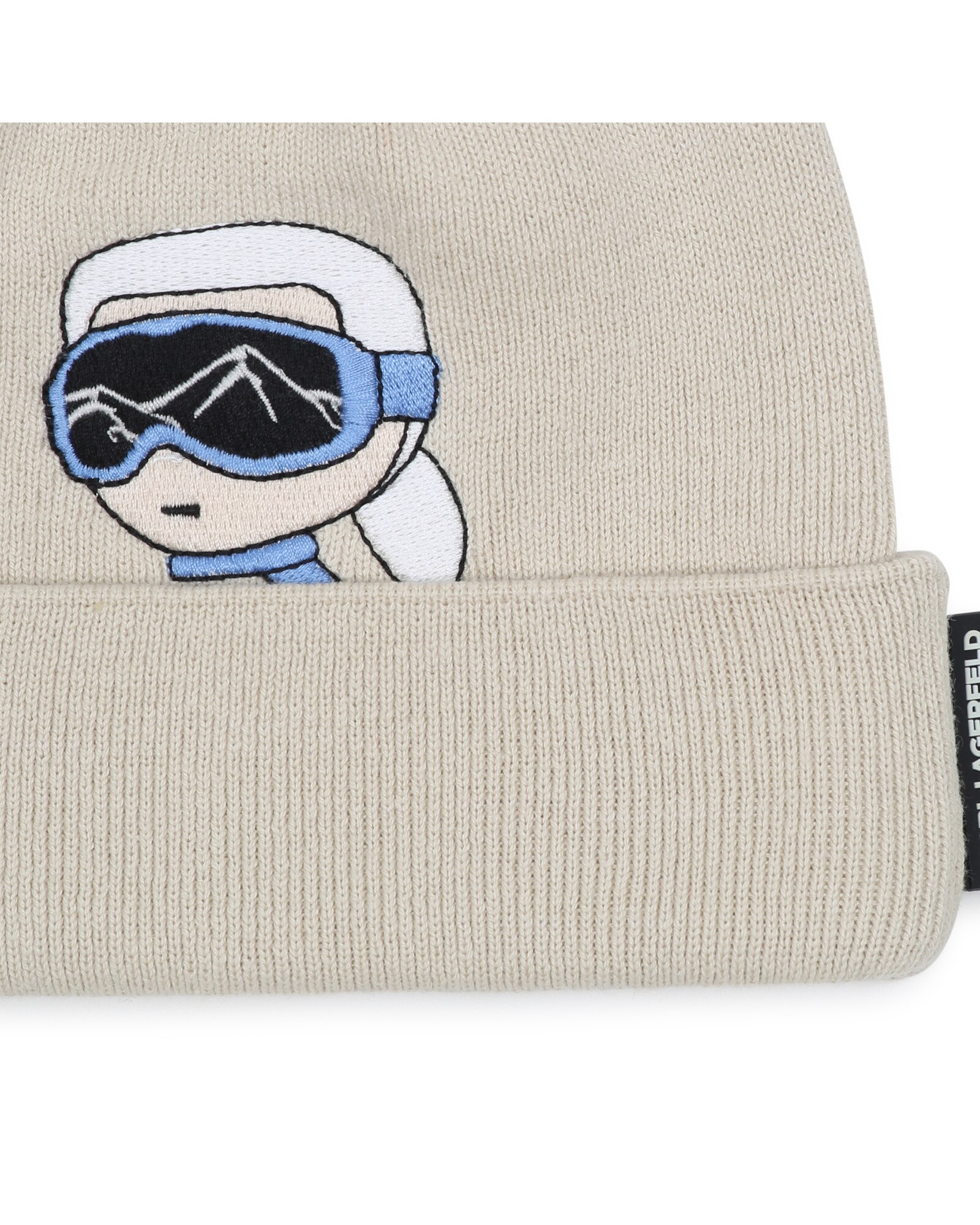 Gorro de bebé niño con estampado grande - Karl Lagerfeld Kids - Natural Natural-3