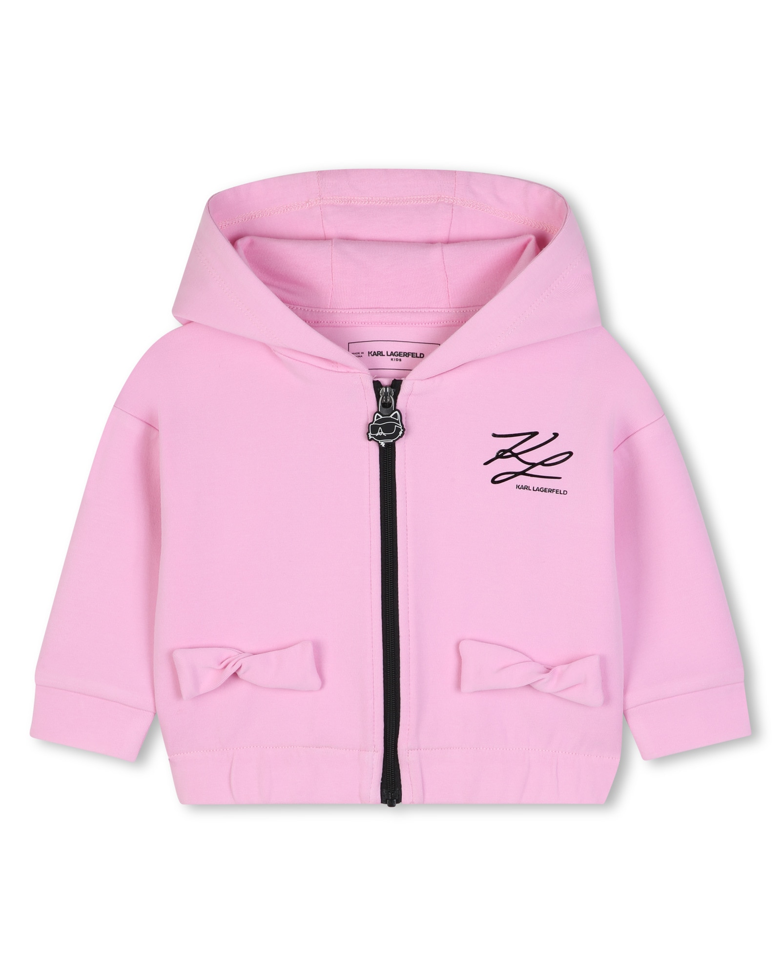 Imagen 2 de Conjunto de bebé niña con estampado grande - Karl Lagerfeld Kids - Rosa Rosa