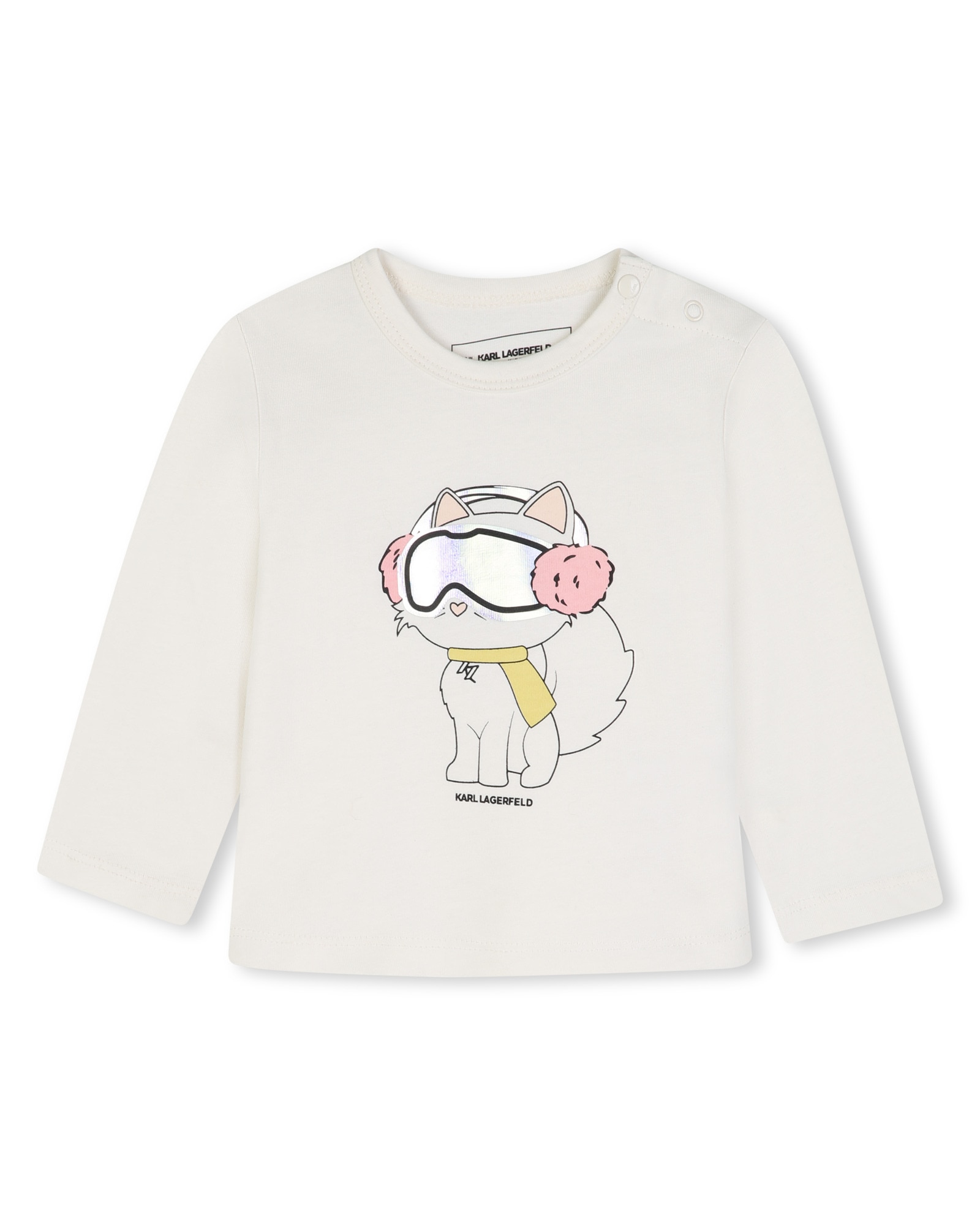 Imagen 5 de Conjunto de bebé niña con estampado grande - Karl Lagerfeld Kids - Rosa Rosa