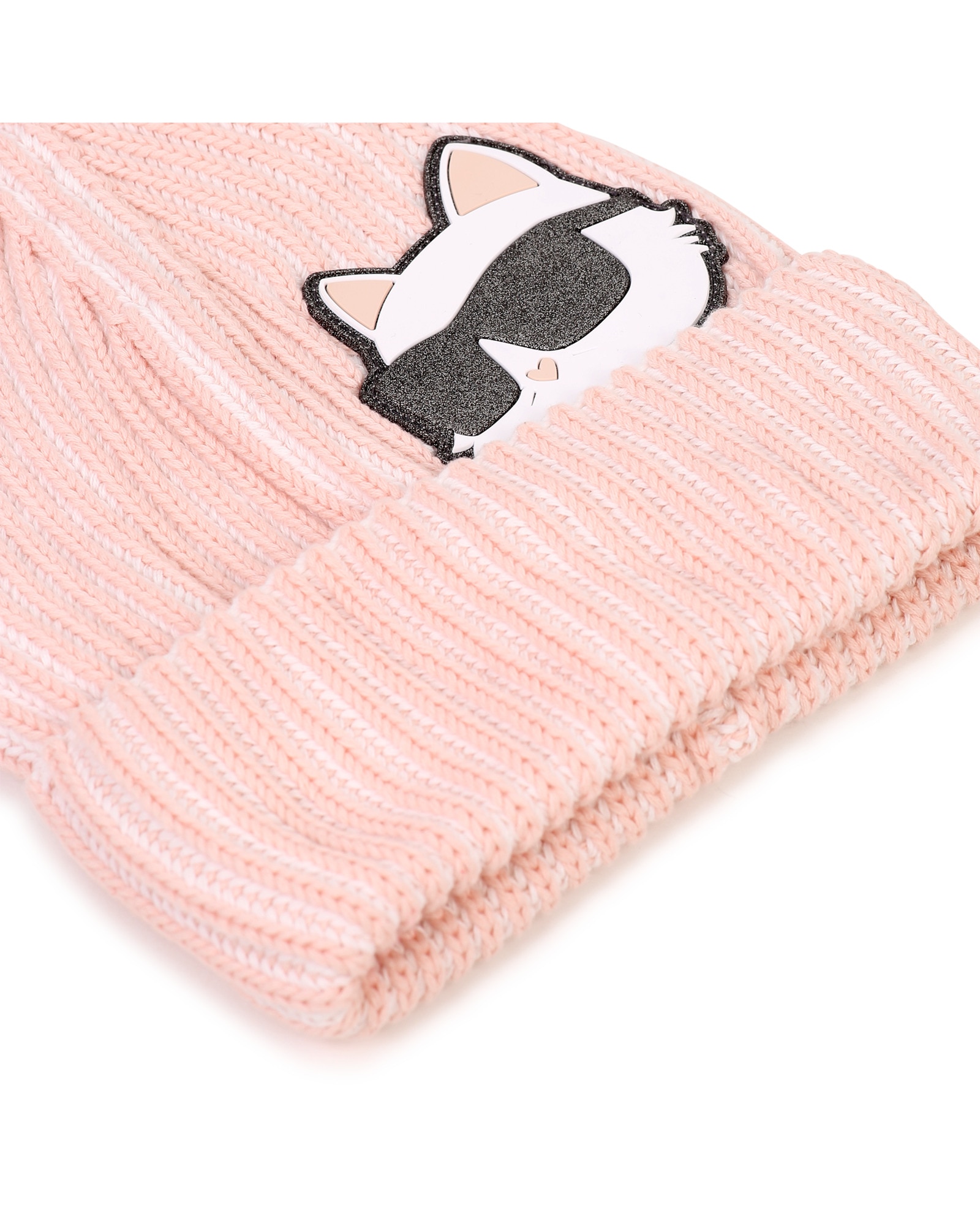 Gorro de niña con estampado grande - Karl Lagerfeld Kids - Multicolor Multicolor-3