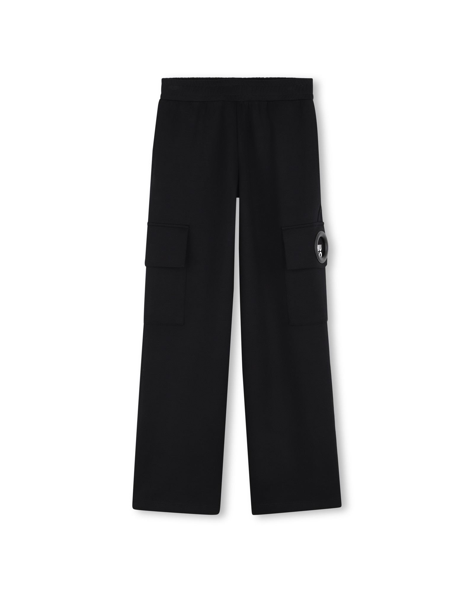 Imagen 1 de Pantalón deportivo de niña liso Negro