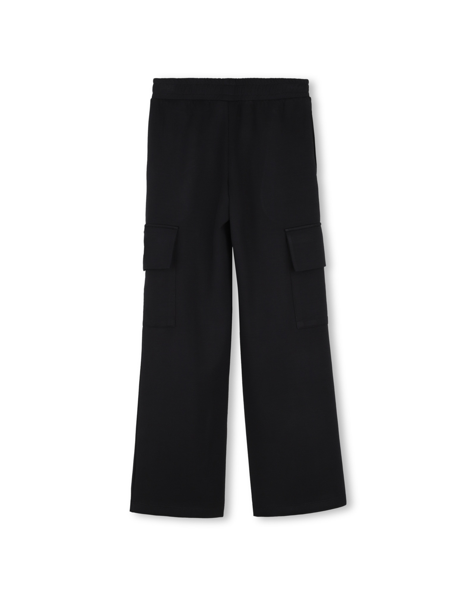 Imagen 3 de Pantalón deportivo de niña liso - Hugo - Negro Negro