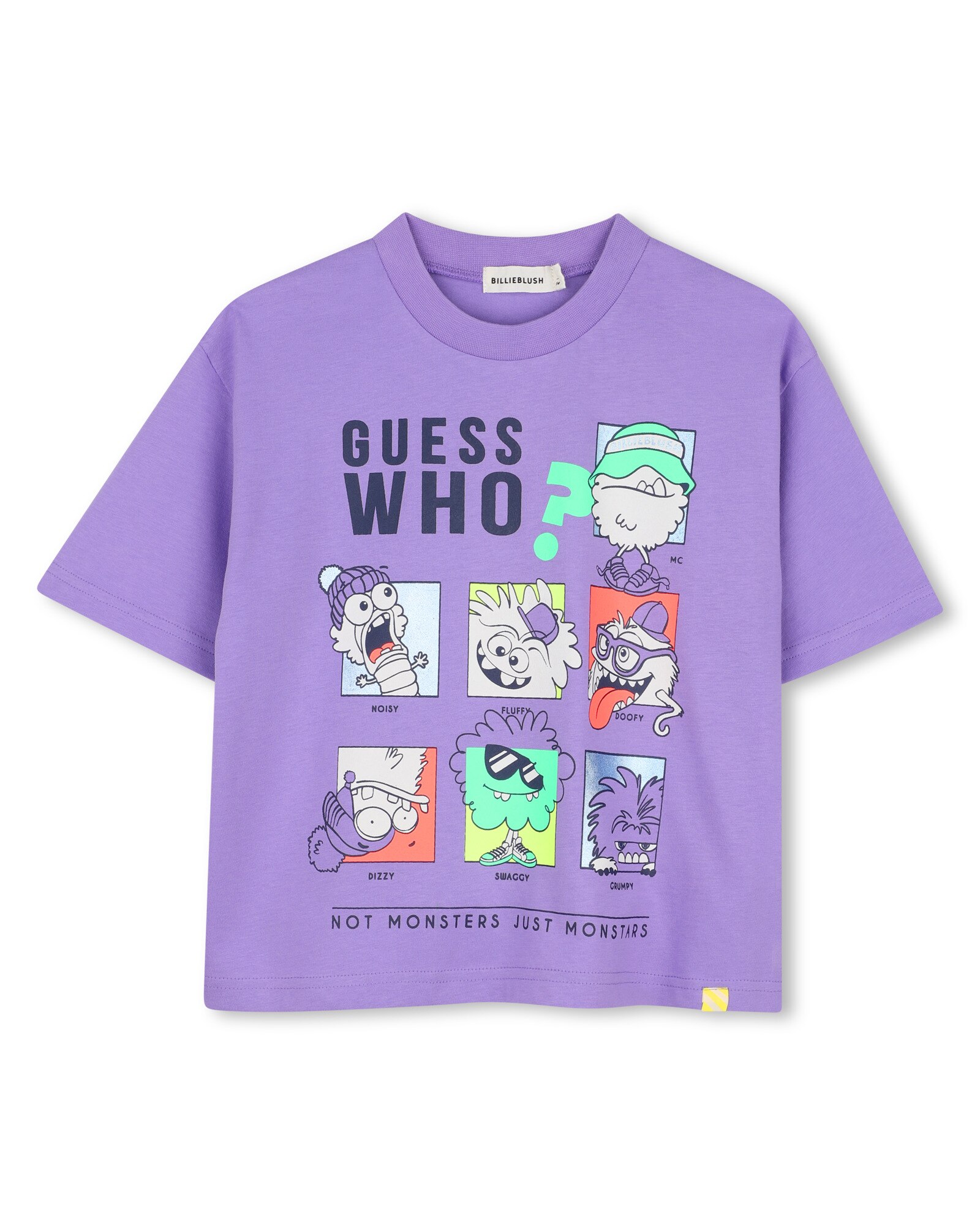Imagen 0 de Camiseta de niño de manga corta con estampado grande Rosa