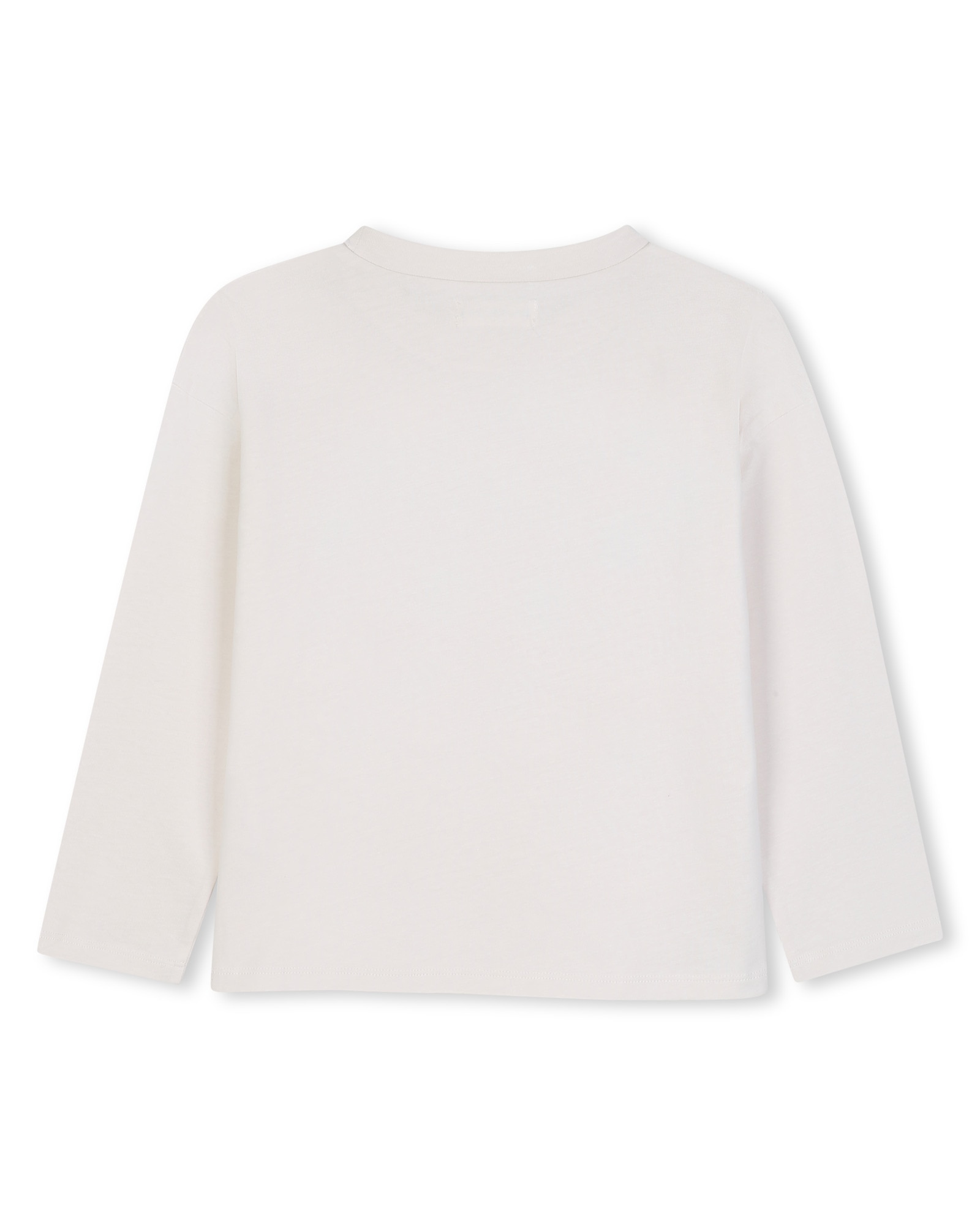 Camiseta de niña de manga larga con estampado grande - Billieblush - Crudo Crudo-3
