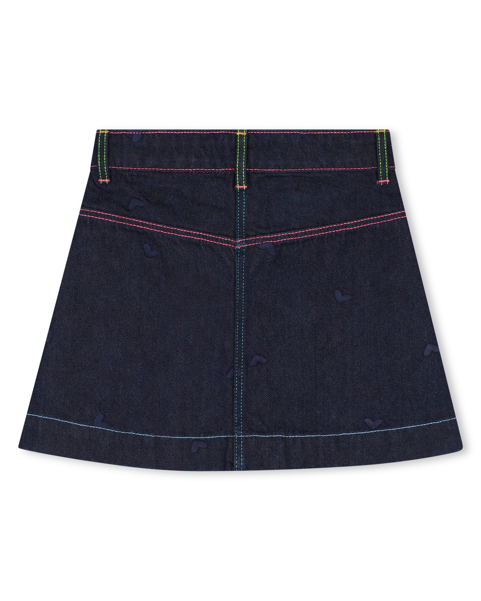 Falda de niña liso - Billieblush - Azul Azul-3