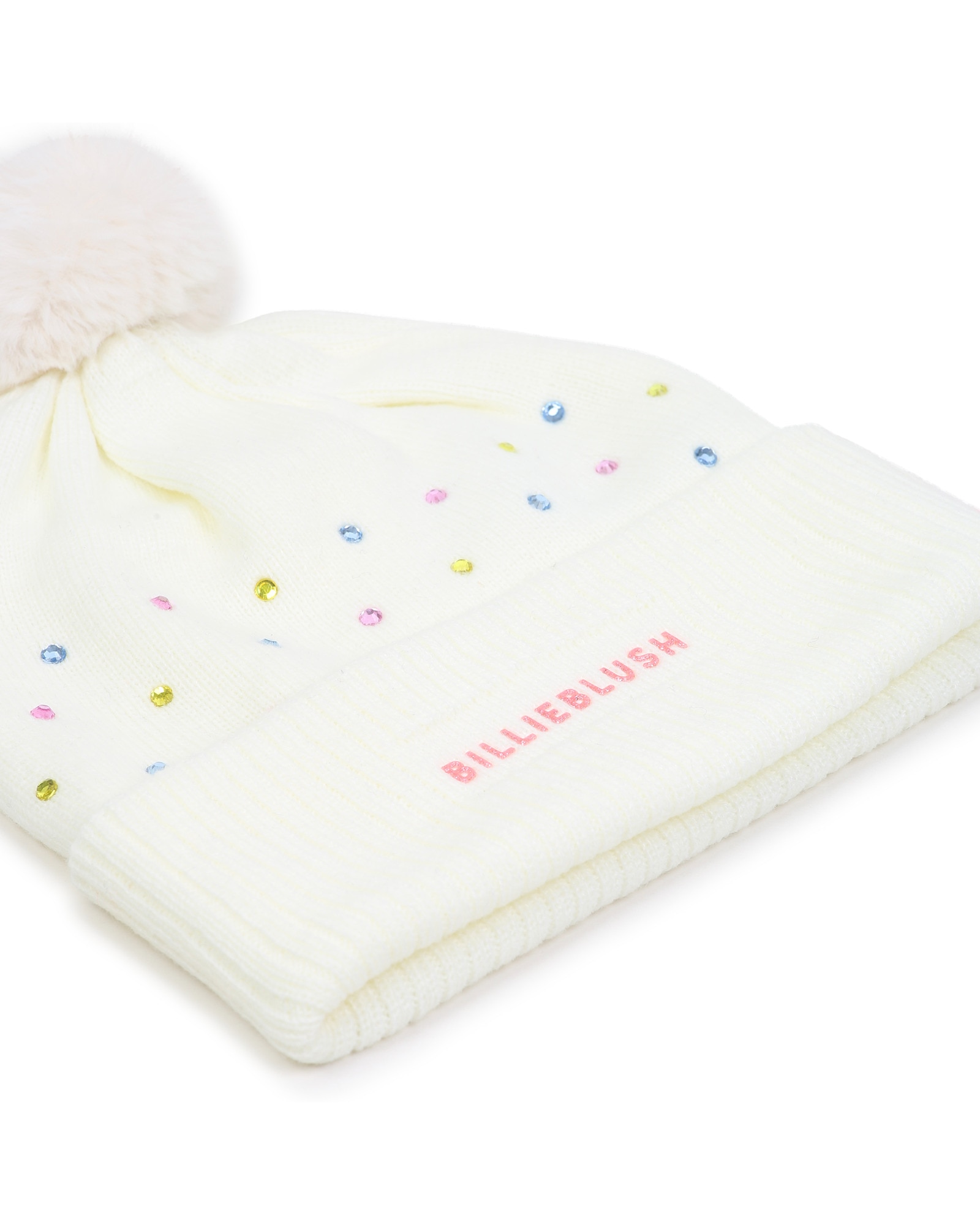 Gorro de niña liso - Billieblush - Blanco Blanco-3