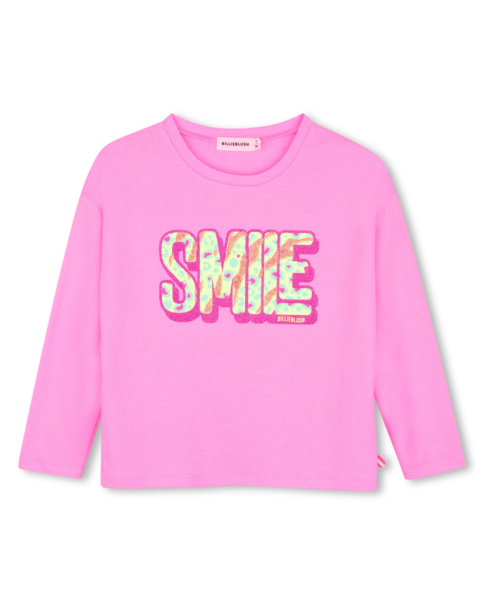 Imagen 0 de Camiseta de niña de manga larga con estampado grande Multicolor