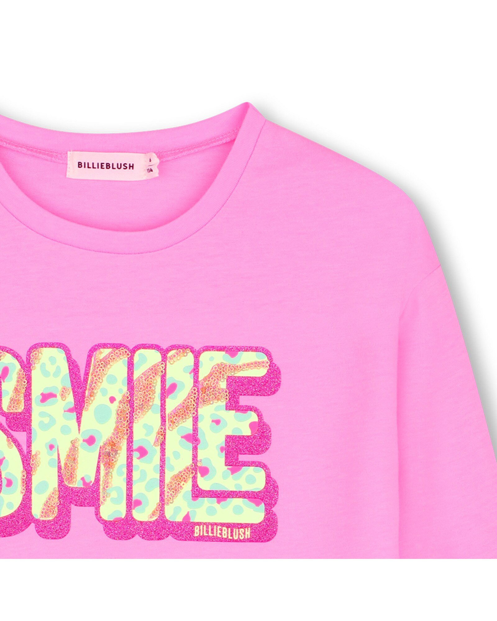 Camiseta de niña de manga larga con estampado grande - Billieblush - Multicolor Multicolor-2