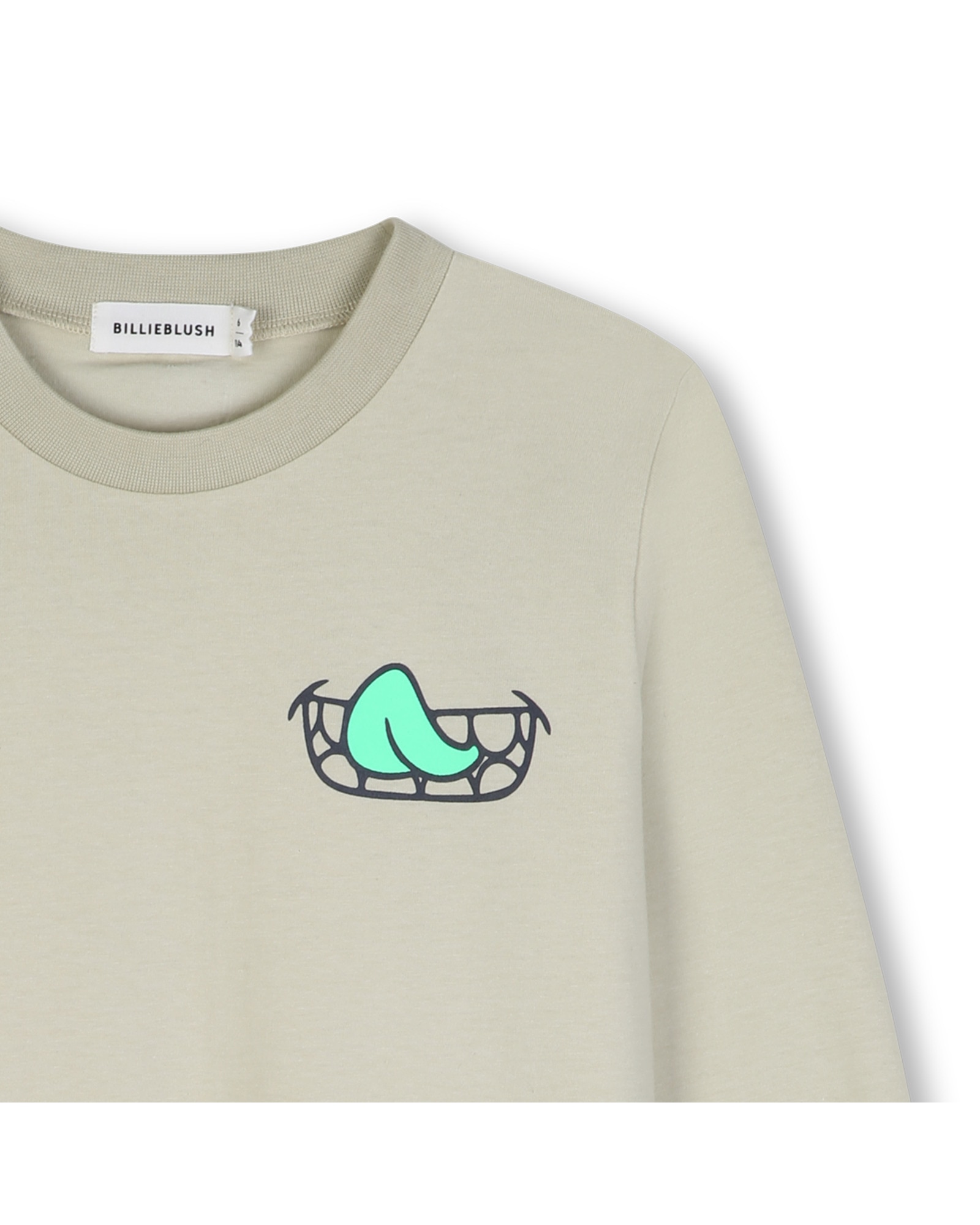 Imagen 2 de Camiseta de niño de manga larga con estampado grande - Billieblush - Natural Natural