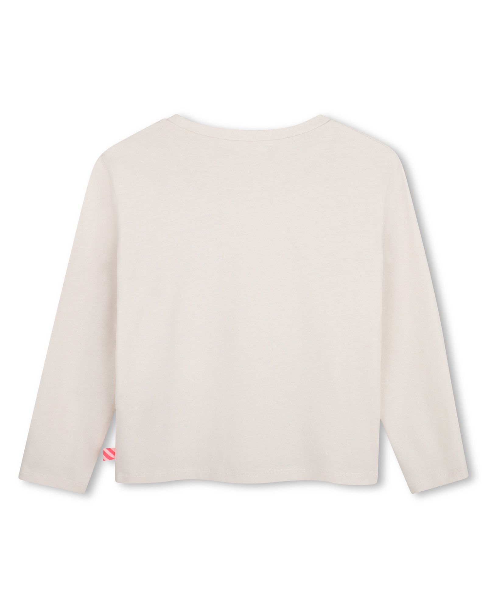 Imagen 3 de Camiseta de niña de manga larga con estampado grande - Billieblush - Crudo Crudo